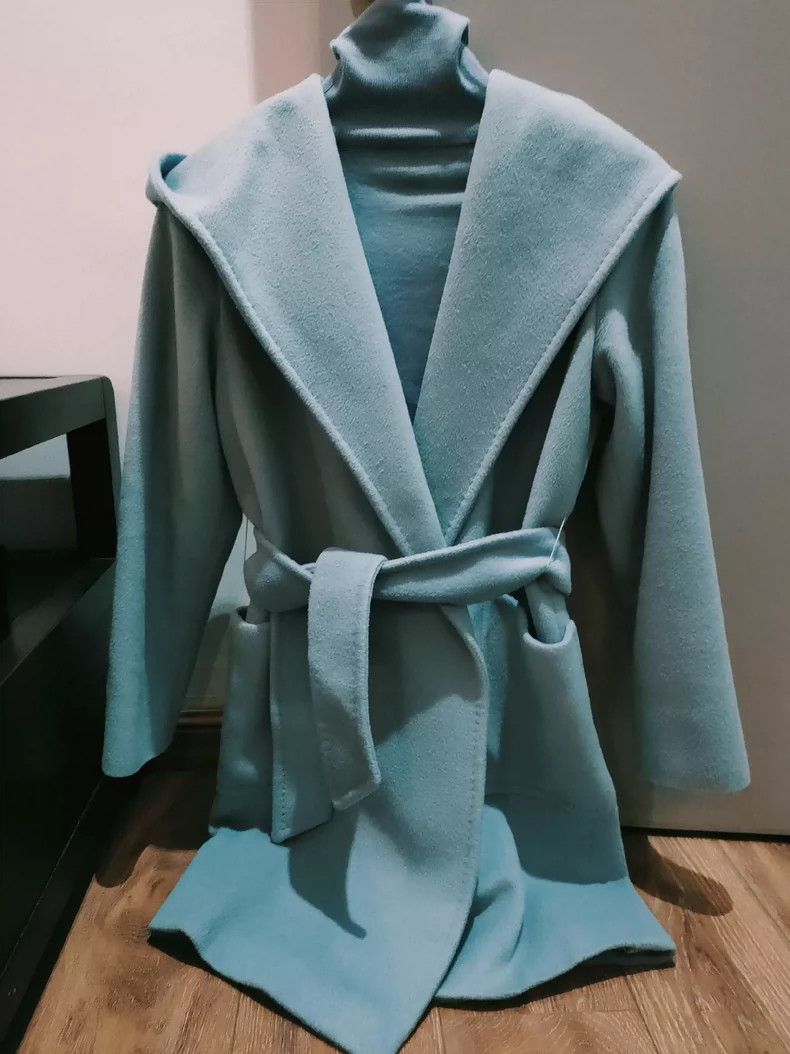 Max Mara Bathrobe style camel hair coat