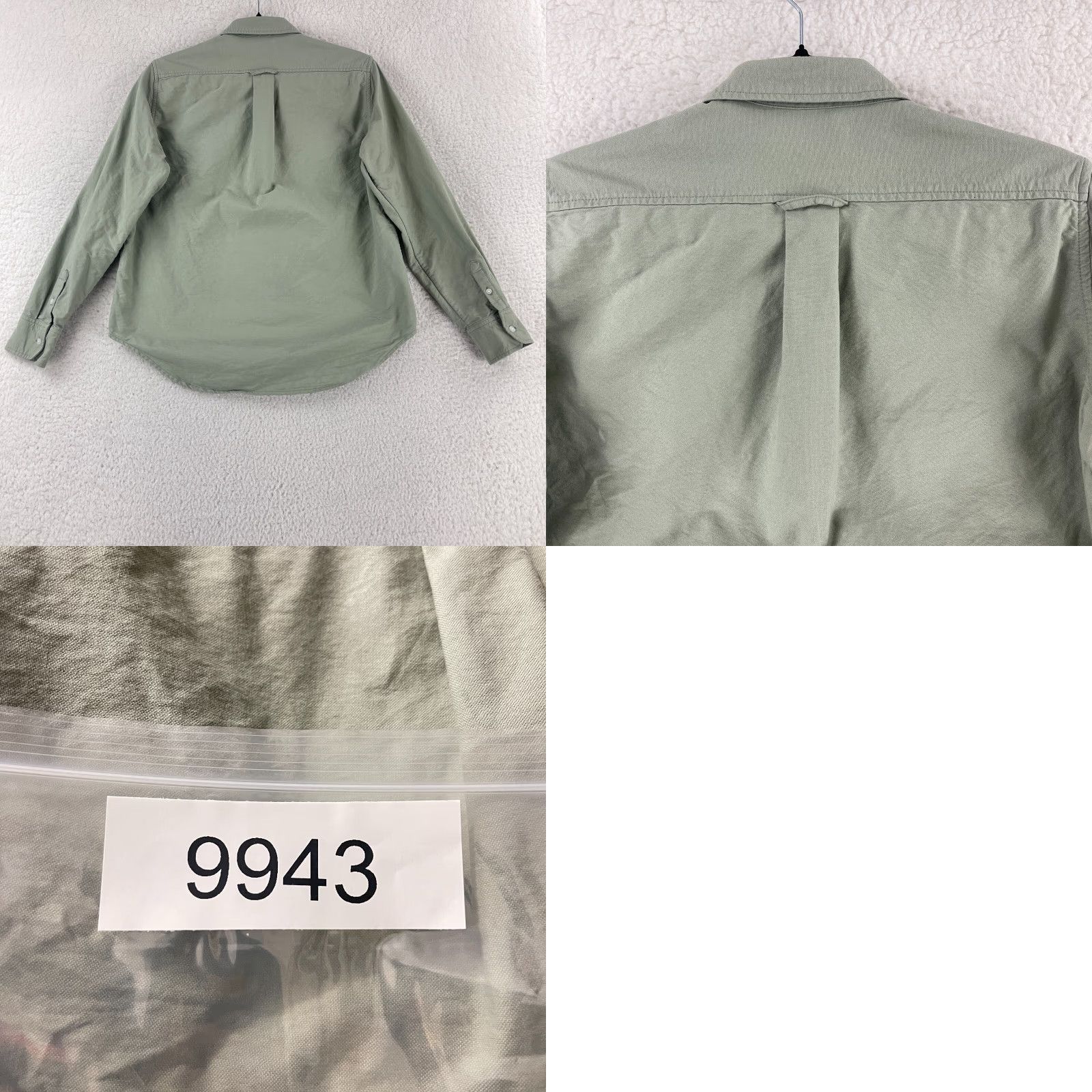 Everlane Everlane Button-Up Shirt Womens Size 0 Green Organic Cotton Long Sleeve Casual Shirt Size XS / US 0-2 / IT 36-38 - 9 Thumbnail