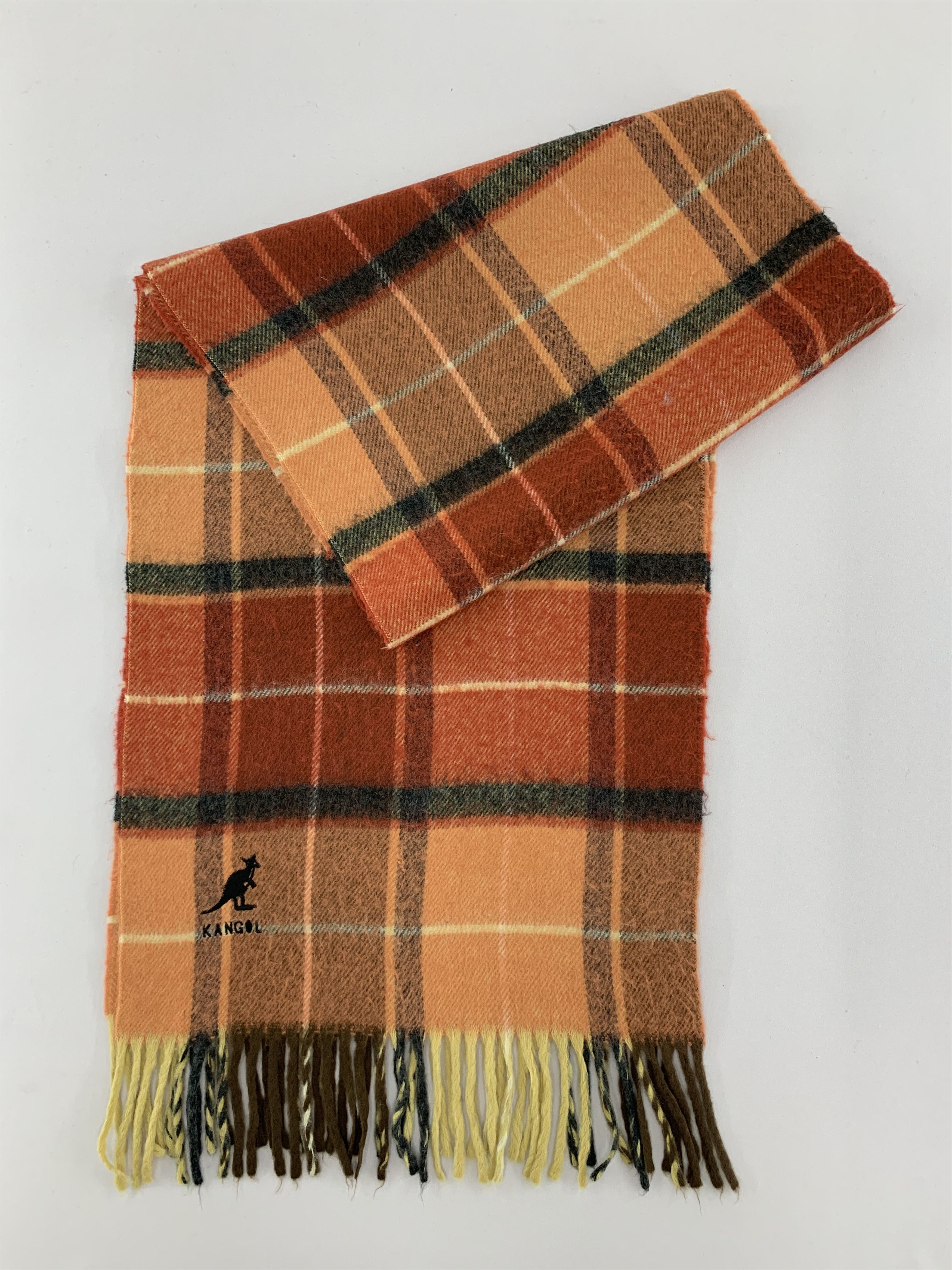 Kangol Kangol Scarf Wool Muffler Neck Wrap BL5045 Size ONE SIZE - 2 Thumbnail