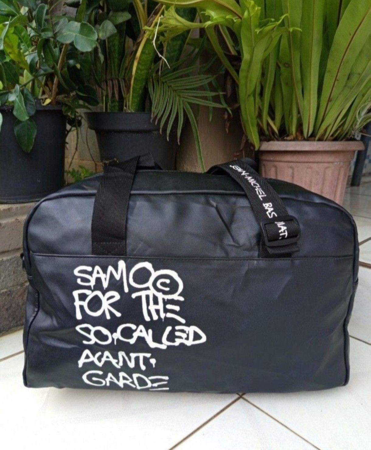 Jean-Michel Basquiat Jean Michel Basquiat Duffle Leather Bags Size ONE SIZE - 1 Thumbnail