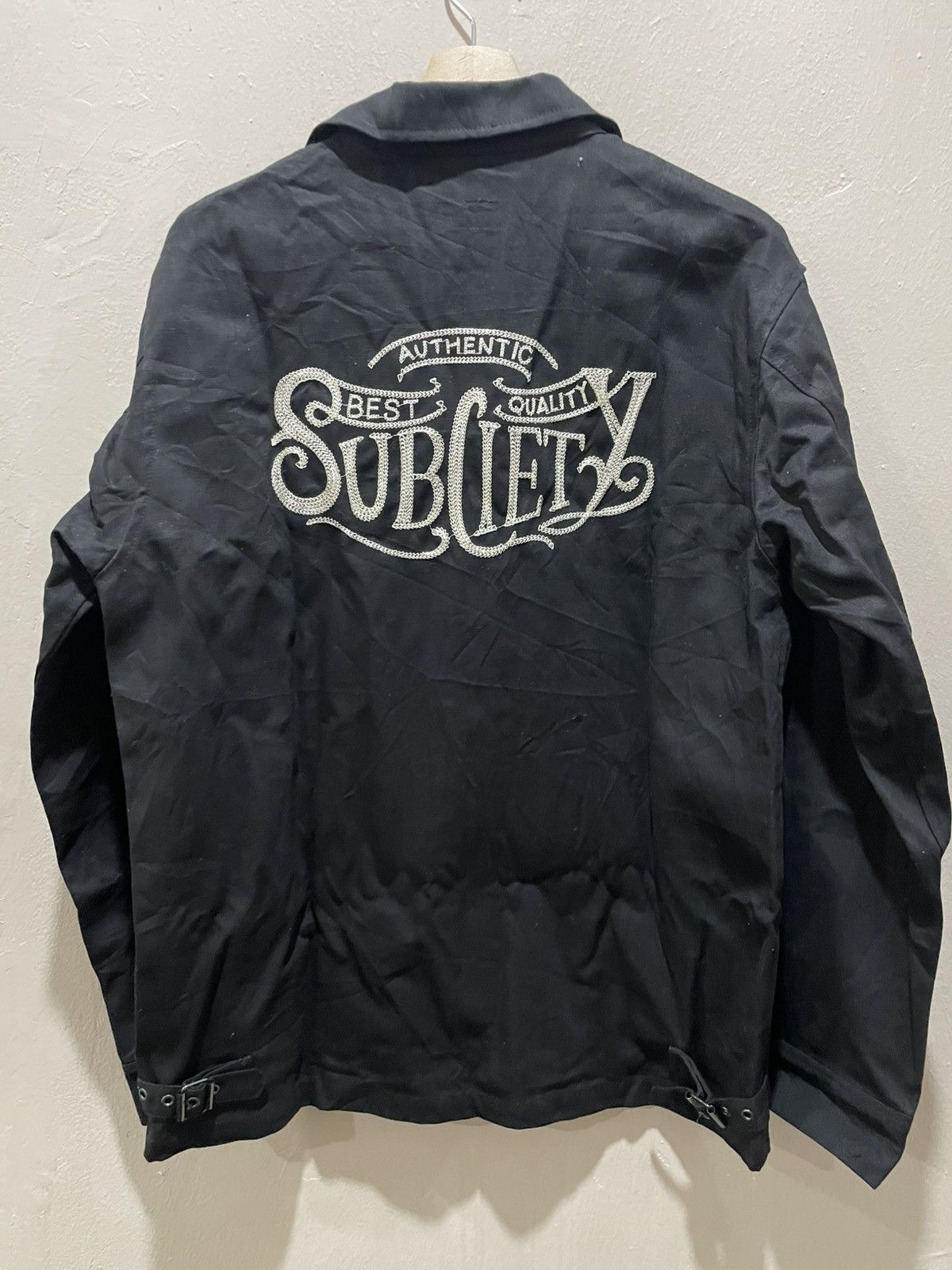 Japanese Brand Japanese Streetwear Subciety Motamerica Jacket Embroidery XL Size US L / EU 52-54 / 3 - 8 Thumbnail