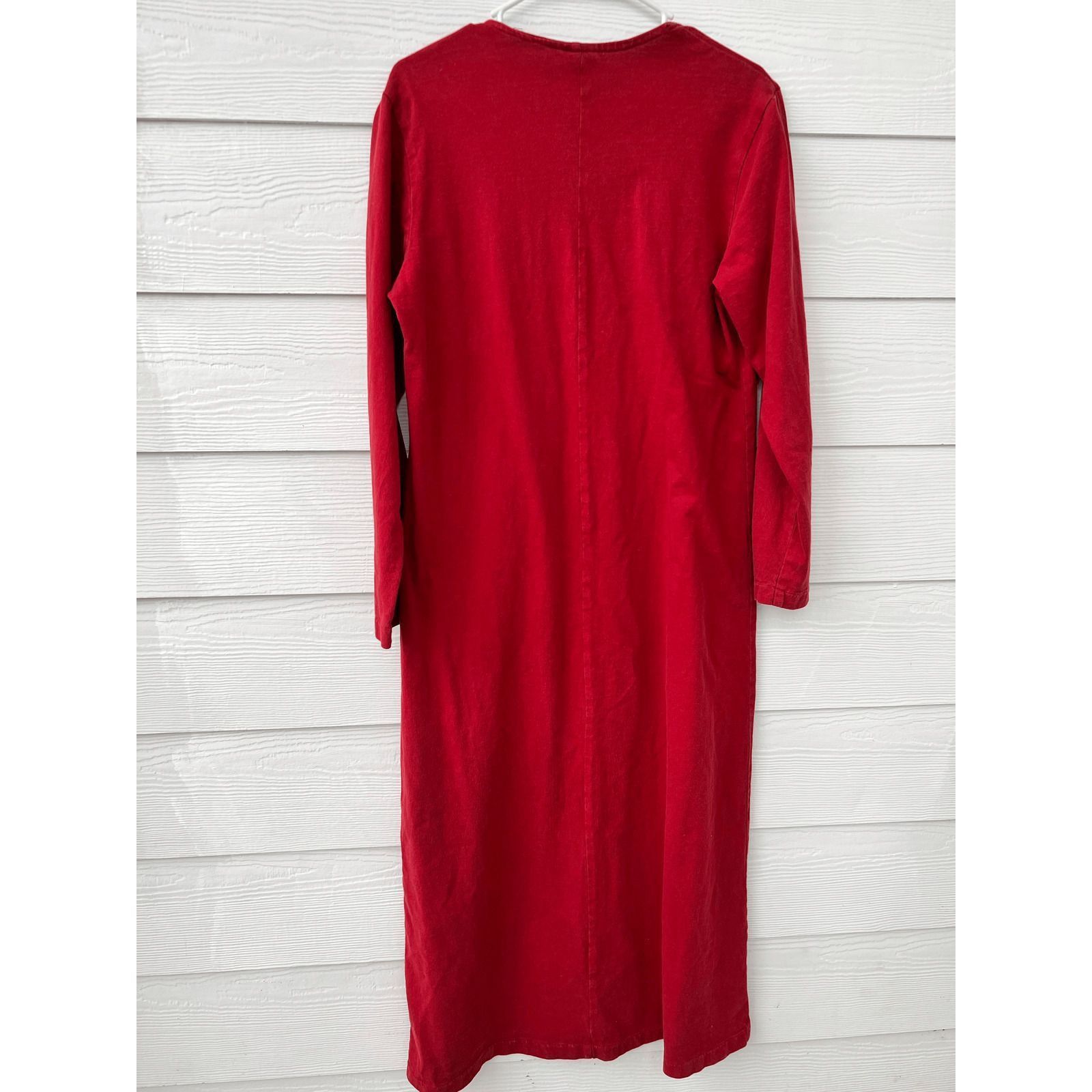 Other VINTAGE Peaces Maxi cotton dress size Small made in USA Size S / US 4 / IT 40 - 4 Thumbnail