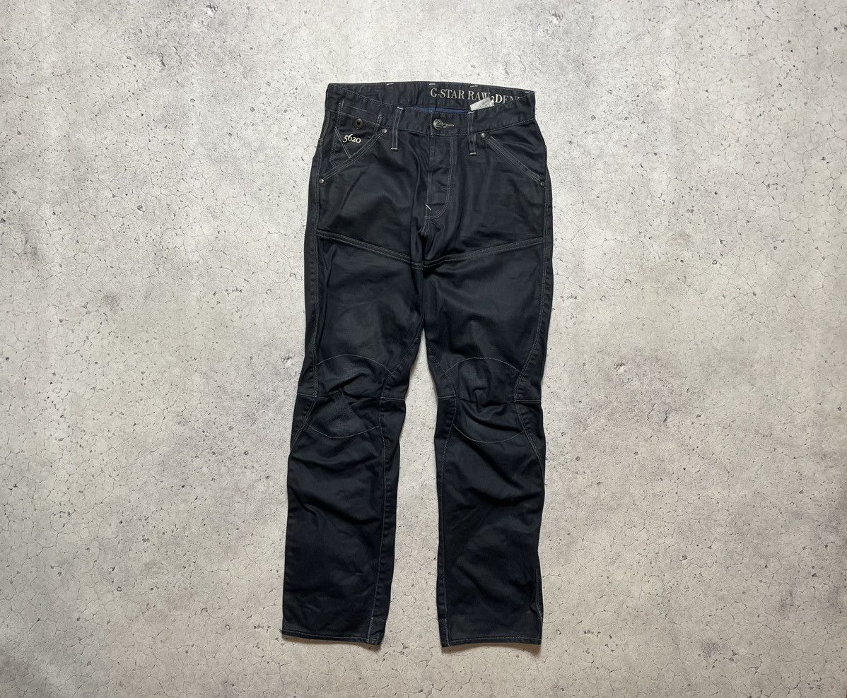 G-Star × Japanese Brand Vintage Workwear Pants Denim G Star Raw 96 Big Logo 28x30 Size US 30 / EU 46 - 2 Thumbnail