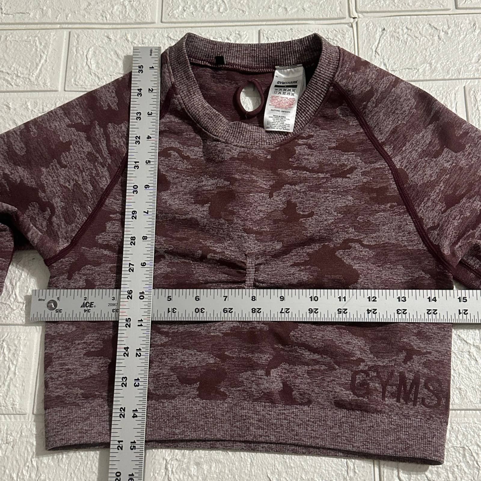 Gymshark Gymshark crop long sleeve Size L / US 10 / IT 46 - 9 Thumbnail