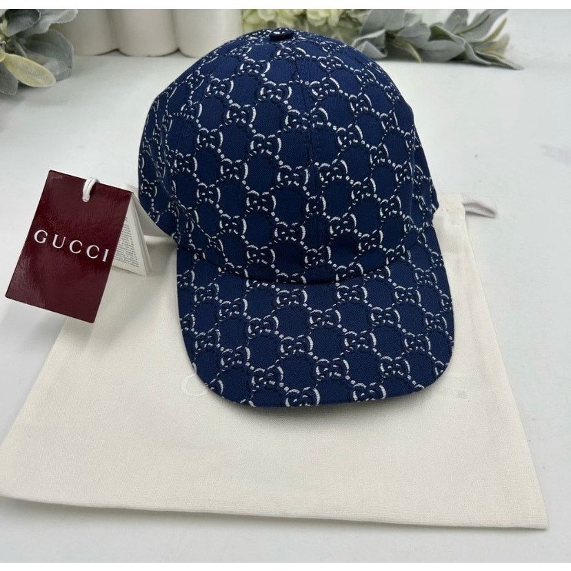 Gucci Men's Gucci, blue shadow GG adjustable baseball camp size m Size ONE SIZE - 2 Thumbnail