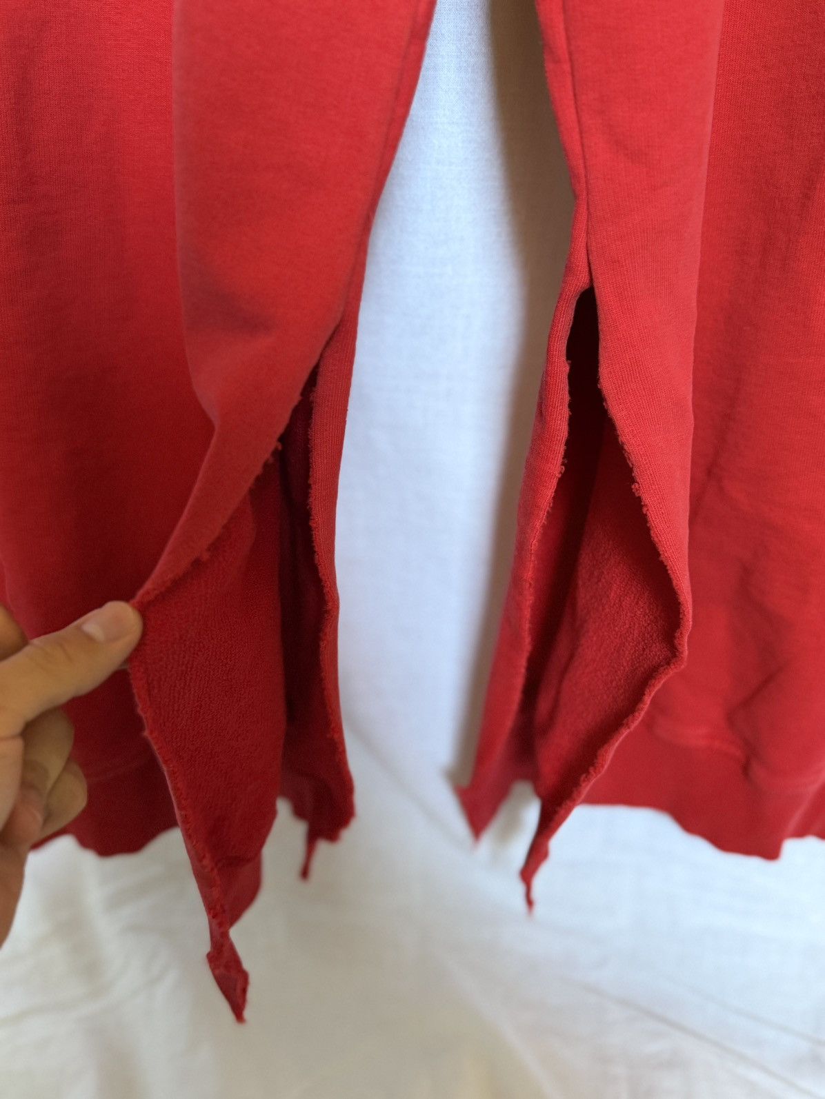 MM6 SSENSE Exclusive Red Lounge Pants Size US 28 / EU 44 - 6 Thumbnail