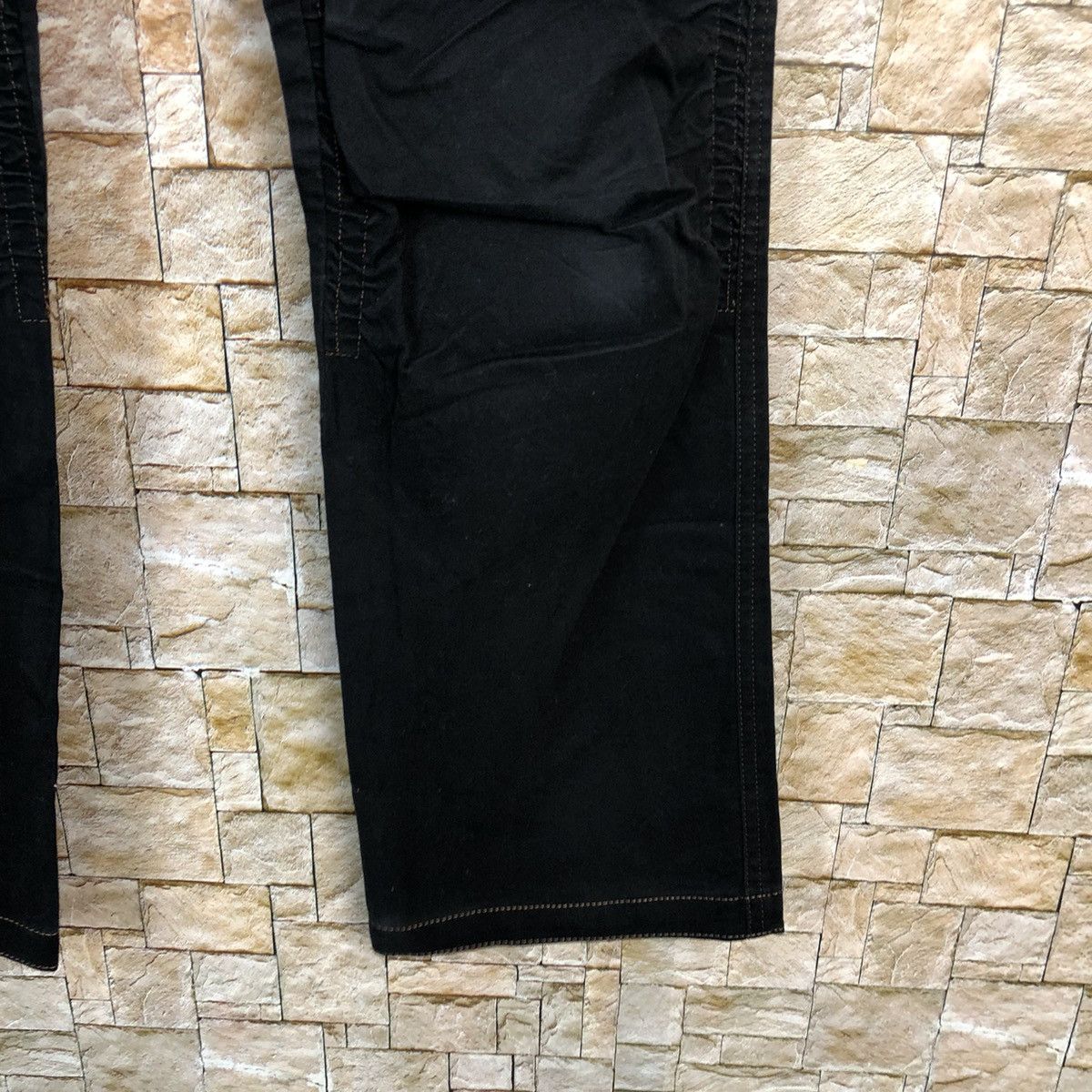 Japanese Brand Una Class Black Cargo Multipocket Pants #A729 Size 26" / US 2 / IT 38 - 12 Thumbnail