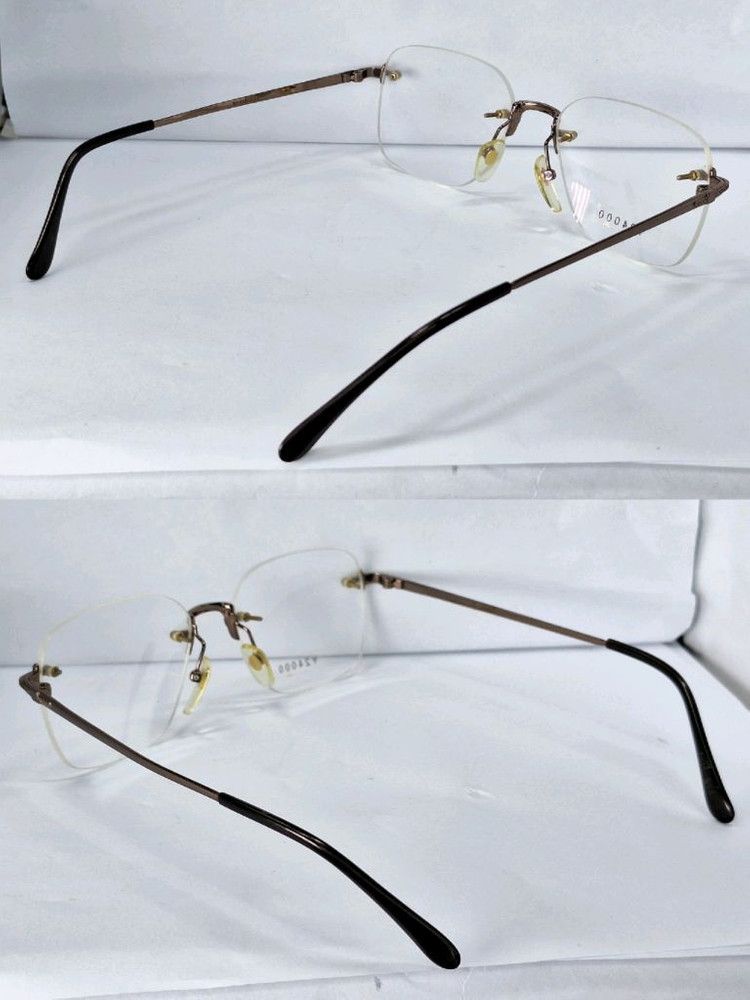 Vintage Charmant Axia 658 HOYA Excellence Titan Rimless Frame Japan Size ONE SIZE - 3 Thumbnail