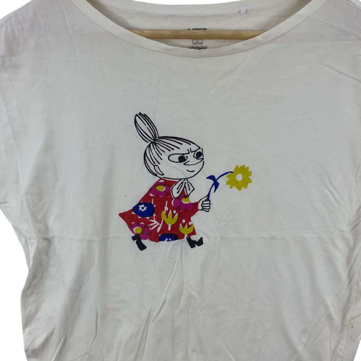 Uniqlo UNIQLO x MOOMIN SNUFKIN Little My Its Coming Tee Shirt Anime Size L / US 10 / IT 46 - 5 Thumbnail