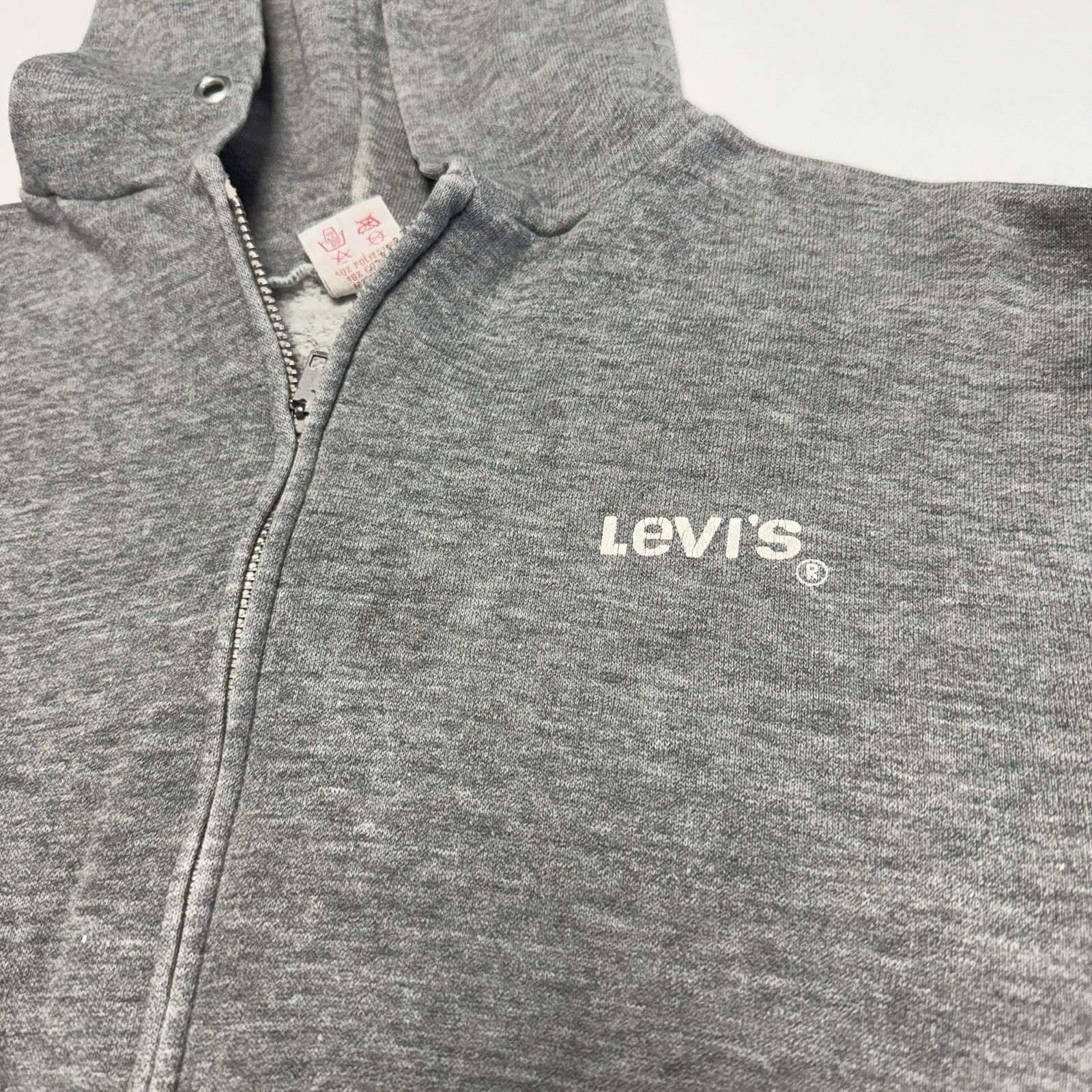 Levi's Vintage Levi's Hoodie Sweatshirt Mens Medium 19x21 Gray Full Size US M / EU 48-50 / 2 - 5 Thumbnail