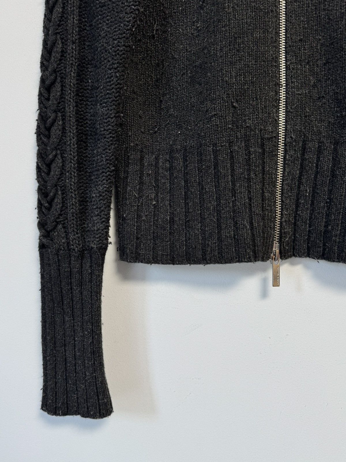 Karen Millen Karen Millen Ribbed Zip Cardigan Sweater Size L Size M / US 6-8 / IT 42-44 - 5 Thumbnail