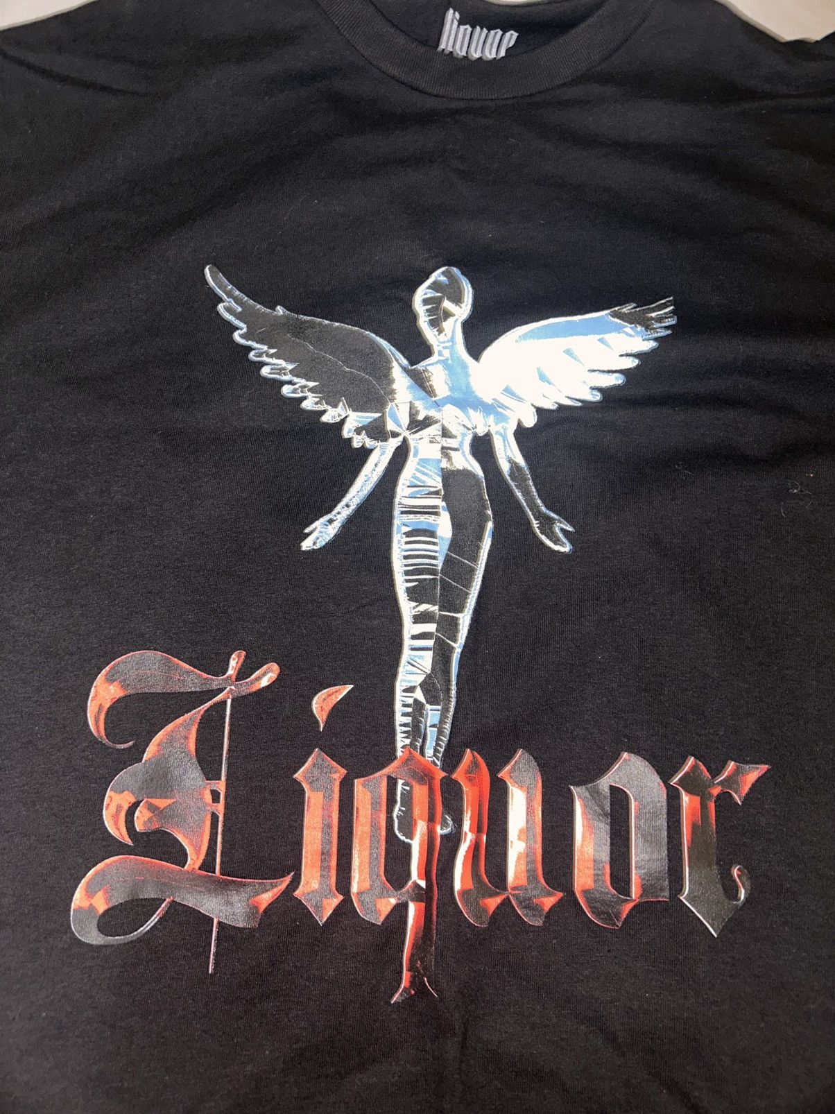 Other Liquor Black Angel Tee Large Size US L / EU 52-54 / 3 - 2 Thumbnail