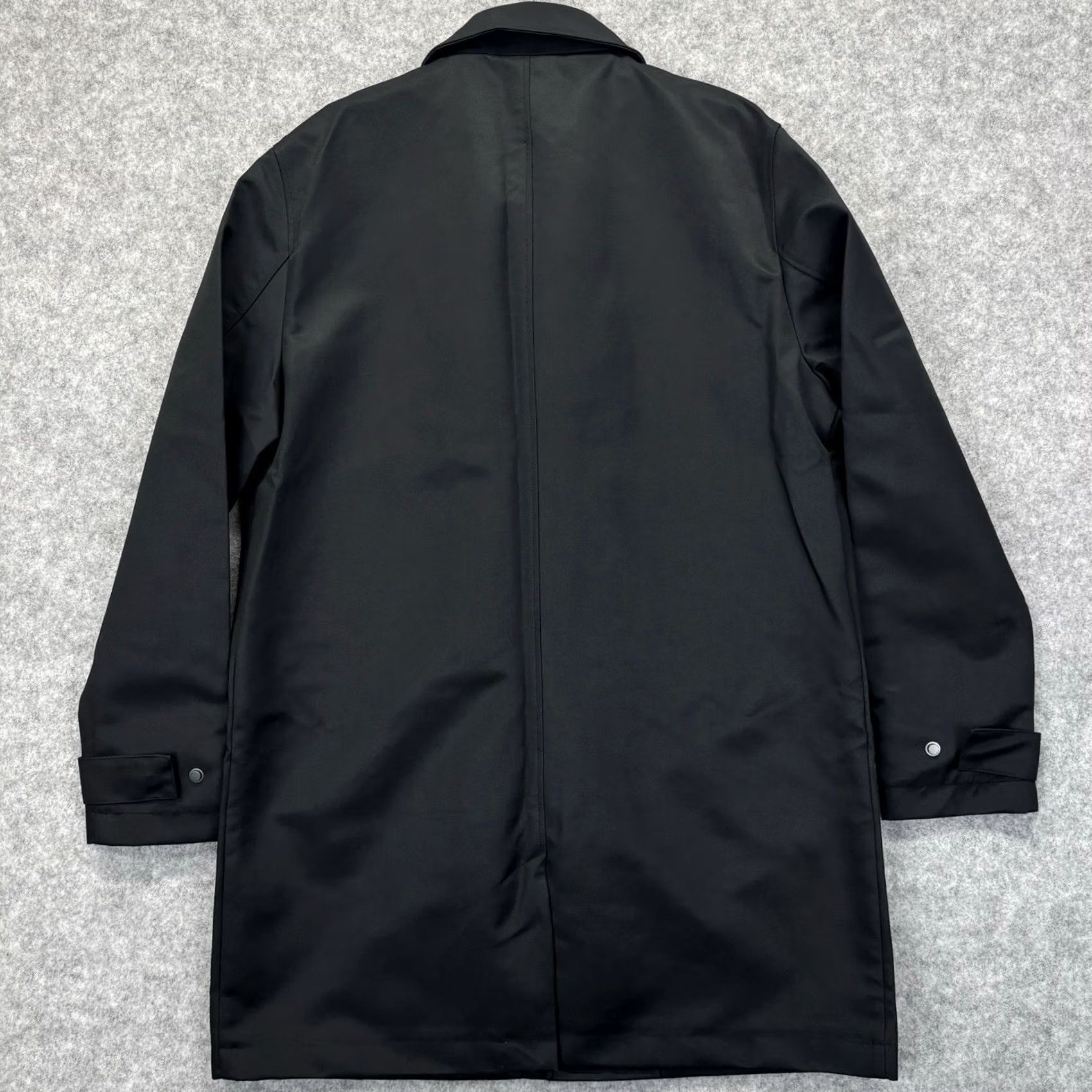 H&M H&M Trench Coat Long Suit Cover Car Coat Jacket Large Mens Black Vgc Size 42R - 2 Thumbnail