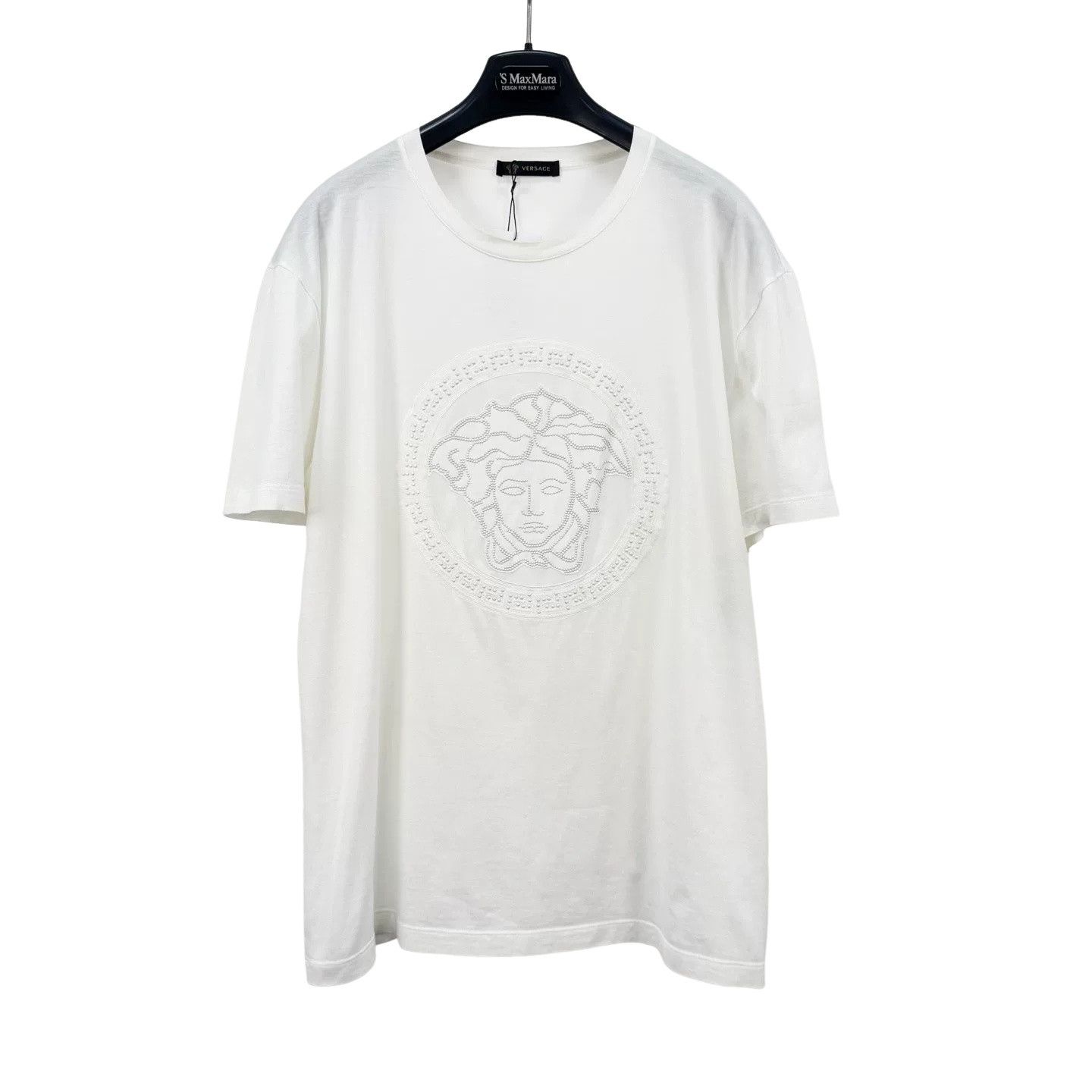 Versace Versace Embroidered Medusa T-Shirt Size L Size US L / EU 52-54 / 3 - 1 Thumbnail