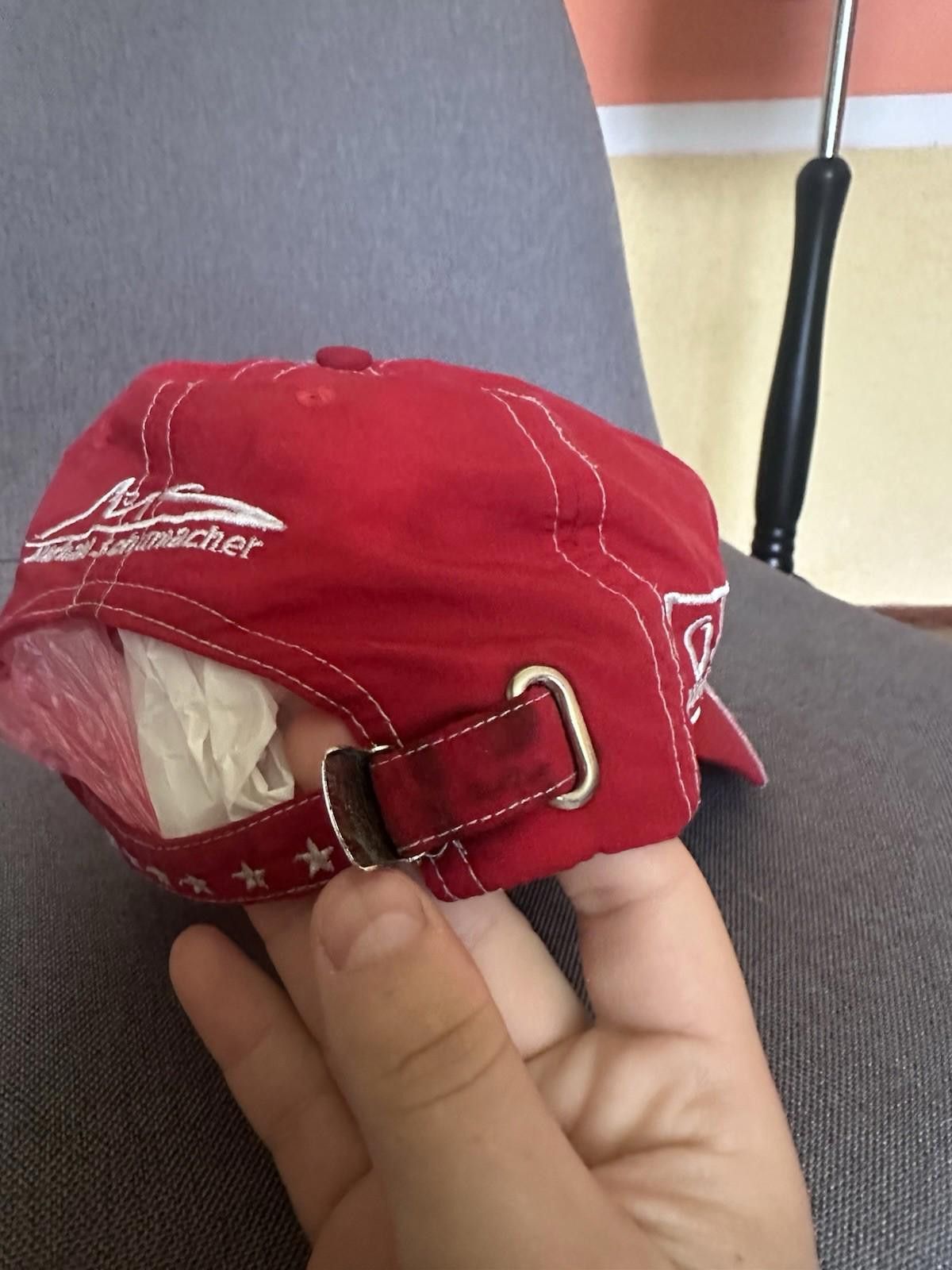 Ferrari Michael Schumacher Ferrari F1 Formula 1 Cap Vintage Size ONE SIZE - 5 Thumbnail