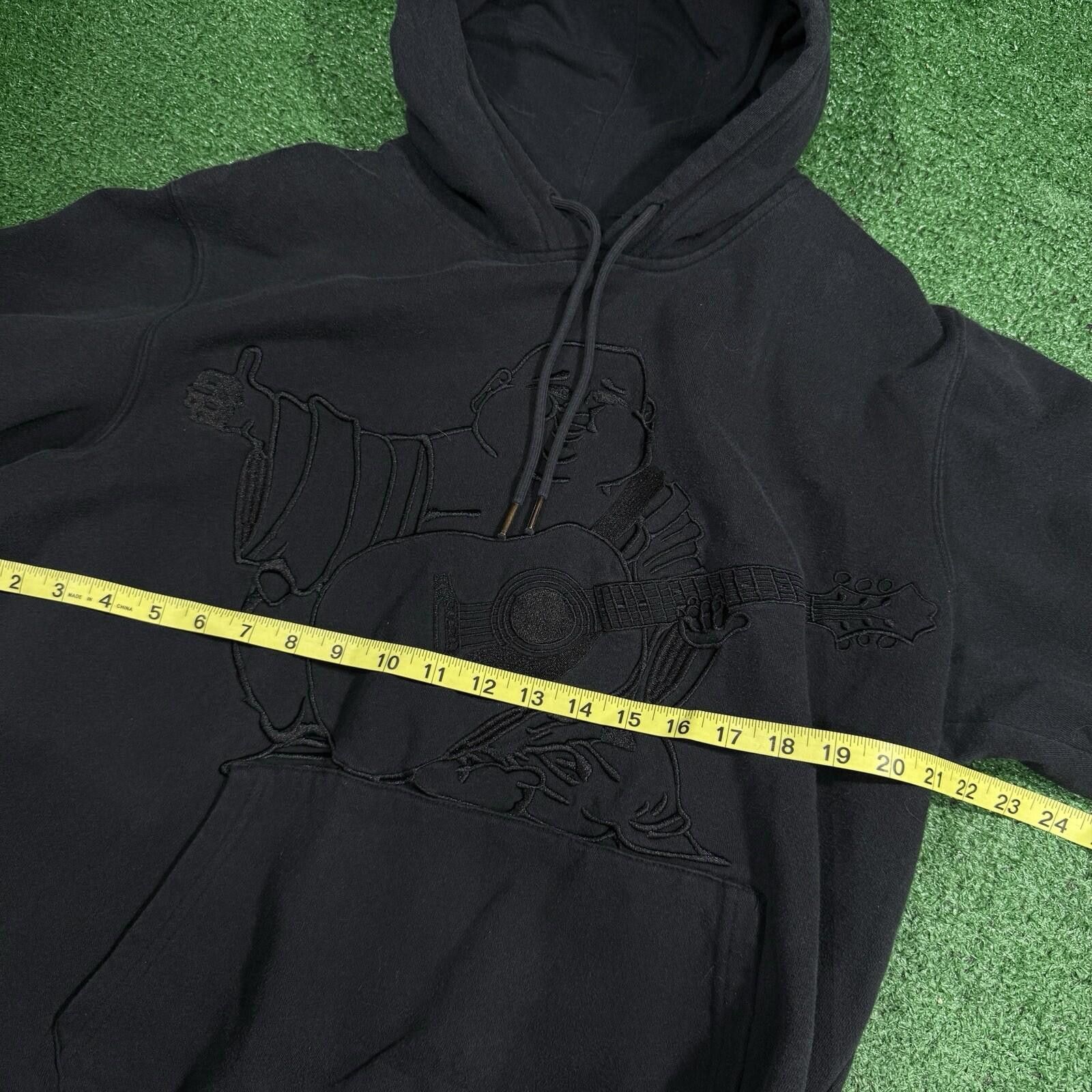 True Religion True Religion Black Hoodie Mens Buddha Pullover Sweatshirt L Size US L / EU 52-54 / 3 - 3 Thumbnail