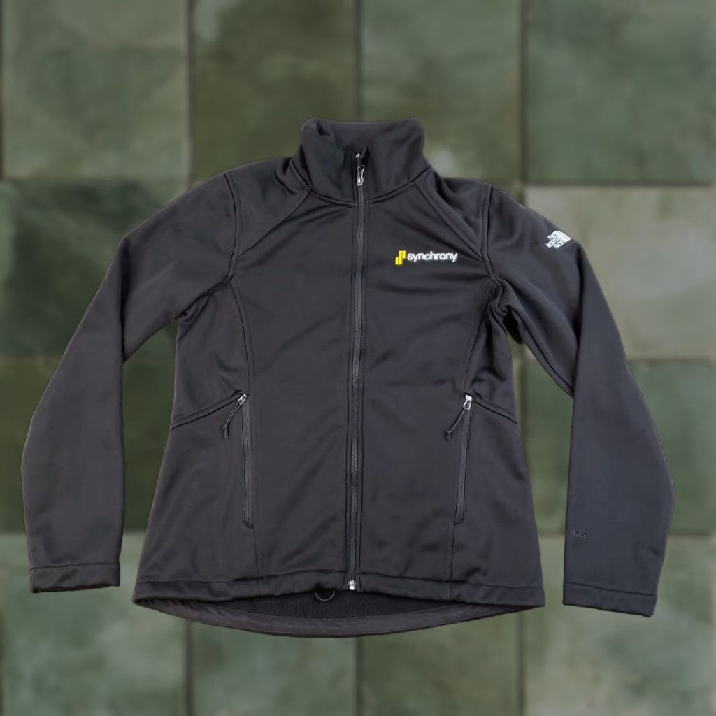 The North Face North Face WindWall Jacket Womens Medium Black Softshell Full Zip Synchrony Logo Size M / US 6-8 / IT 42-44 - 1 Thumbnail