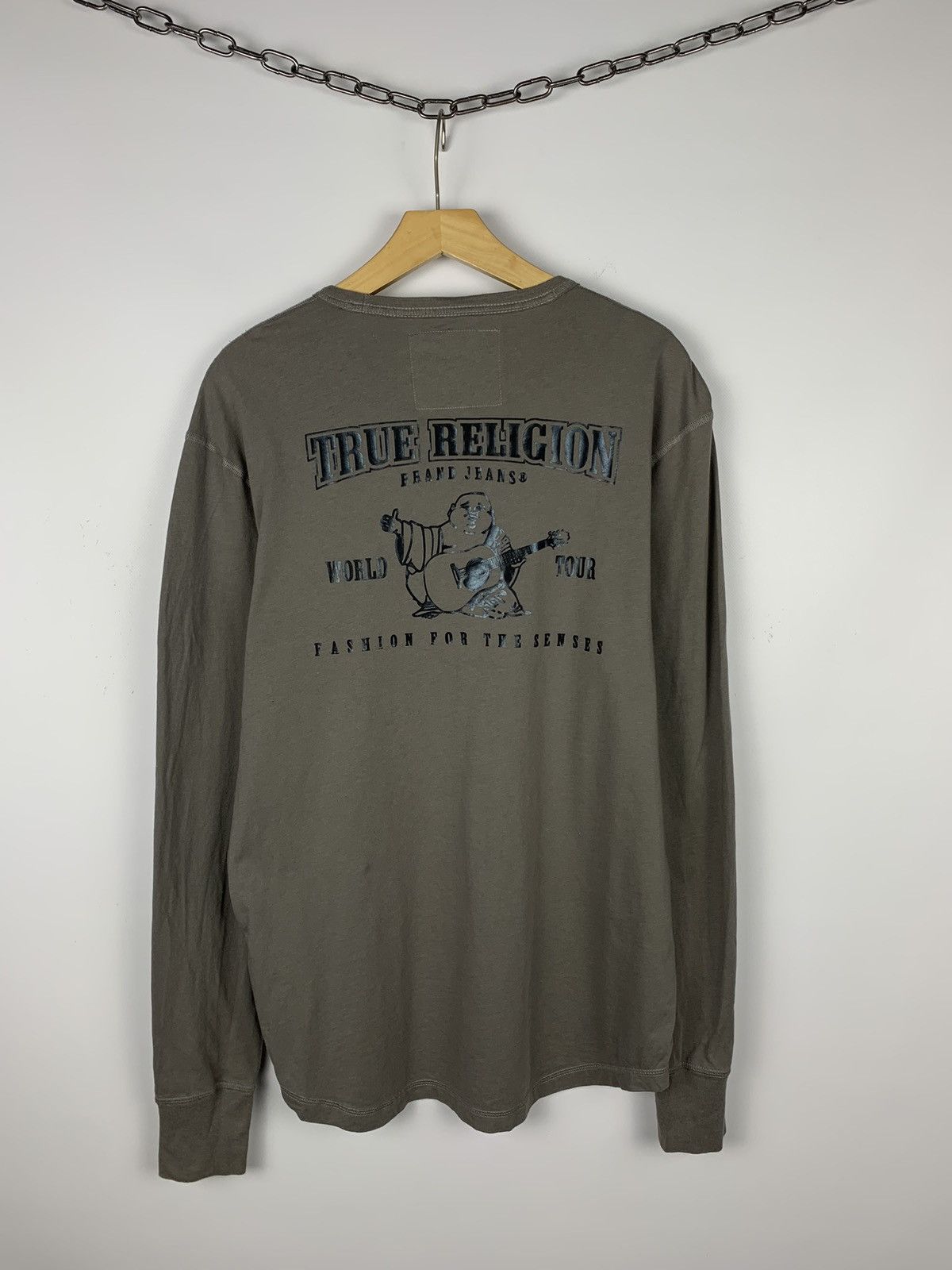 True Religion Vintage Y2K True Religion Long Sleeve T-Shirt Size M Buddha Size US M / EU 48-50 / 2 - 1 Thumbnail