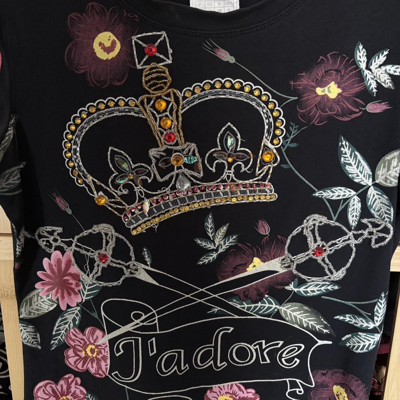 Dior Dior by Galliano J’adore Dior crystal crown and swords Size S / US 4 / IT 40 - 3 Thumbnail