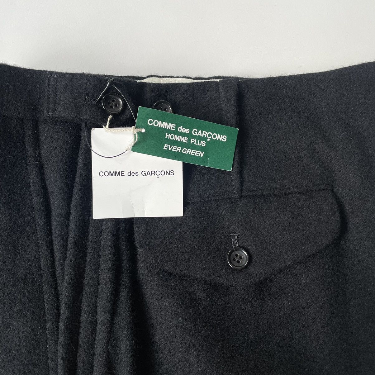 Comme des Garcons A/W 05 Side Stripe Heavy Wool Trouser Size US 32 / EU 48 - 6 Thumbnail