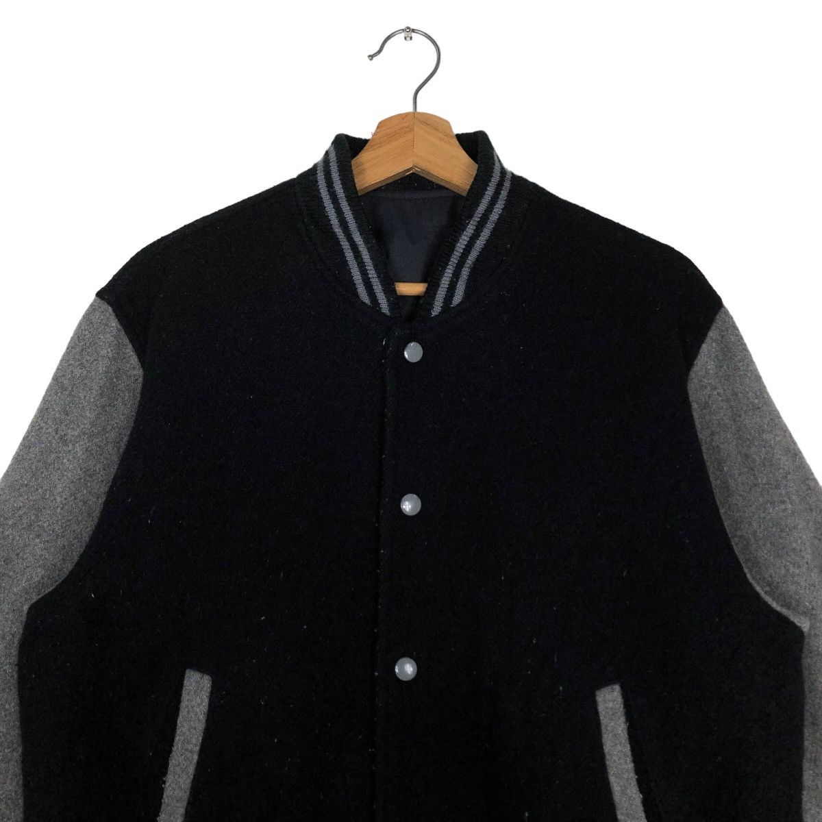 Japanese Brand 🔥90’s Vintage Varsity Jacket Japan Issey Miyake Size US L / EU 52-54 / 3 - 3 Thumbnail