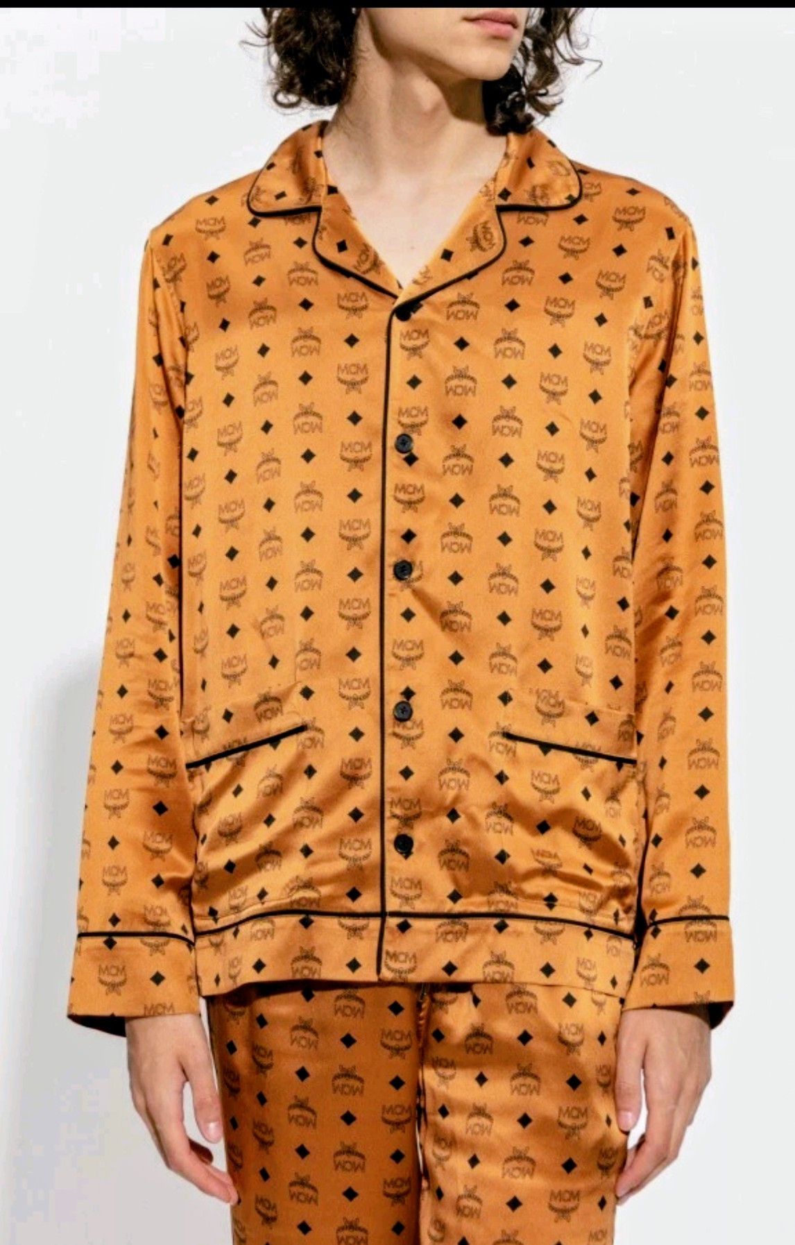MCM MCM SILK PJ's RARE FIND BNWT SOLD OUT EVERYWHERE W/SLIPPERS Size ONE SIZE - 8 Thumbnail