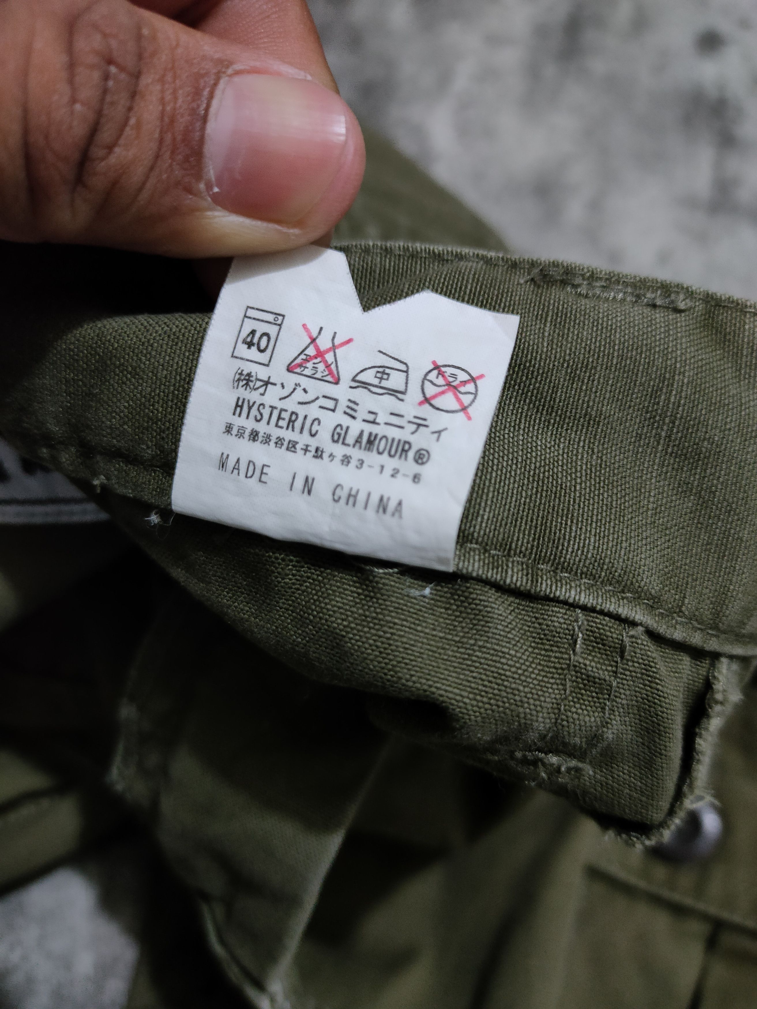 Hysteric Glamour × If Six Was Nine × Japanese Brand Vintage Hysteric Glamour Cargo Pans Size US 29 - 13 Thumbnail