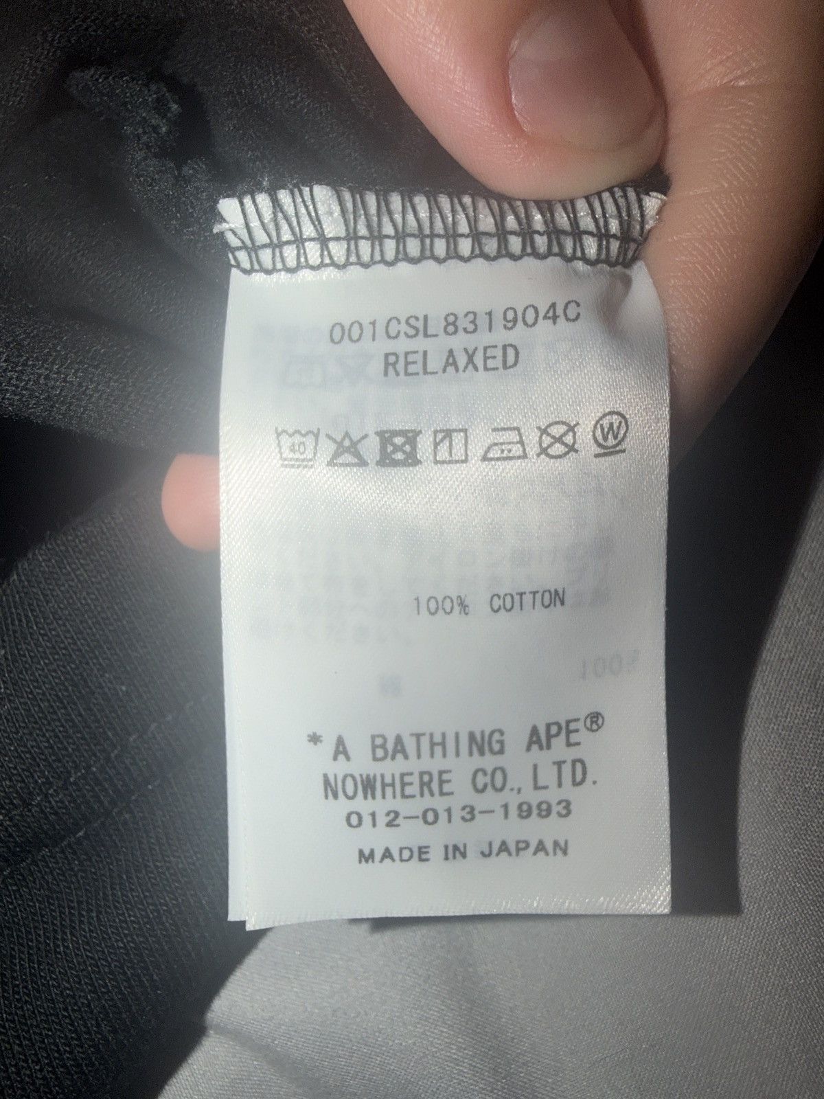 Bape Bape Short Sleeve Black Tee with North Face Design Size US XL / EU 56 / 4 - 6 Thumbnail