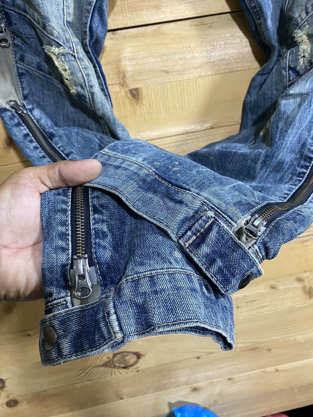 PPFM ppfm bondage jeans pants Size US 34 / EU 50 - 4 Thumbnail