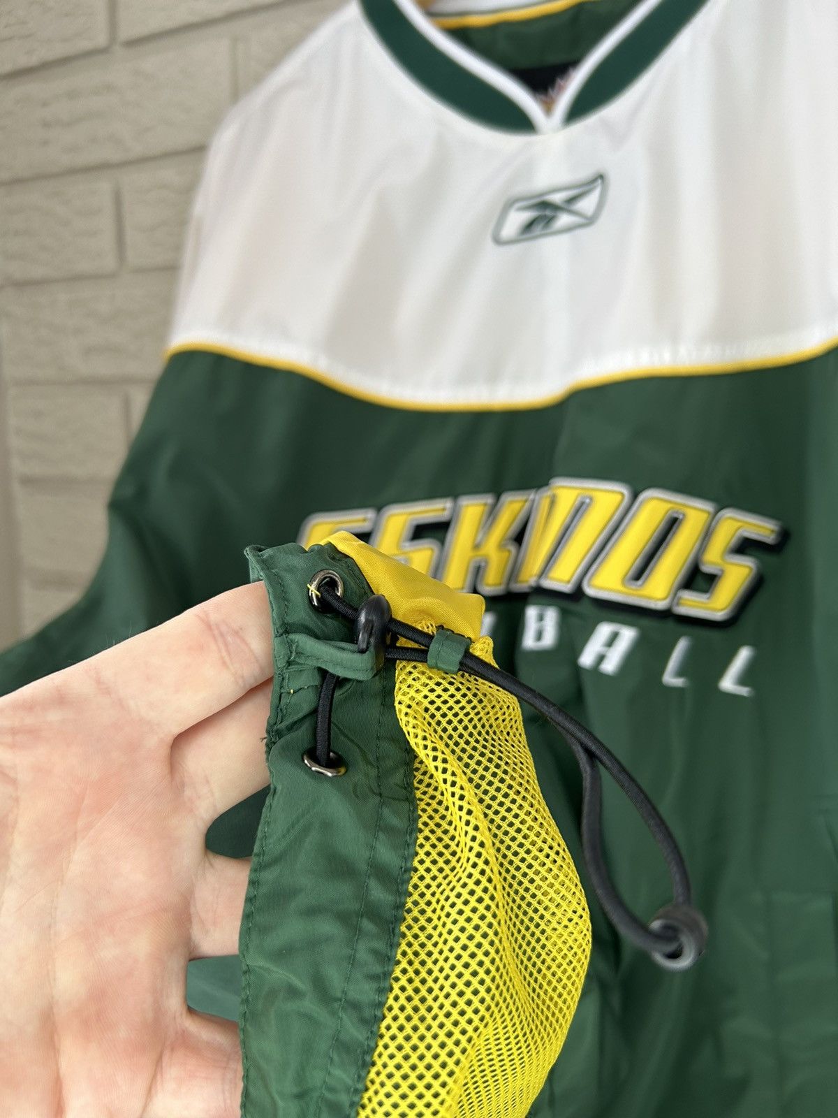 NFL × Reebok × Vintage Vintage Reebok CFL Edmonton Eskimos Football Jacket Size US M / EU 48-50 / 2 - 8 Thumbnail