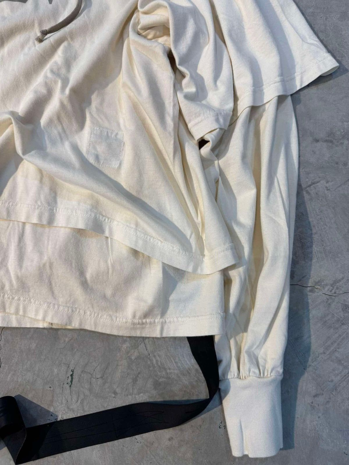 Rick Owens Drkshdw Rick Owens Drkshdw Layered Hoodie Size US M / EU 48-50 / 2 - 2 Thumbnail