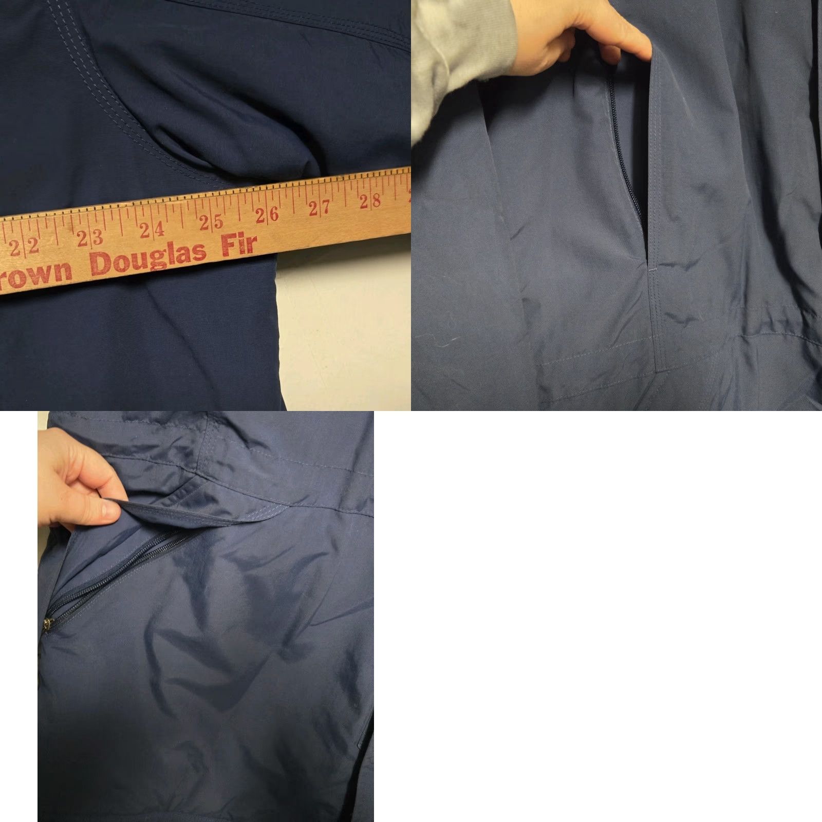 Vintage VINTAGE LL Bean Nylon Full Zip Jacket Blue Men XL Tall Parka Full Zip Thinsulate Polartec BDX Size US XL / EU 56 / 4 - 9 Thumbnail