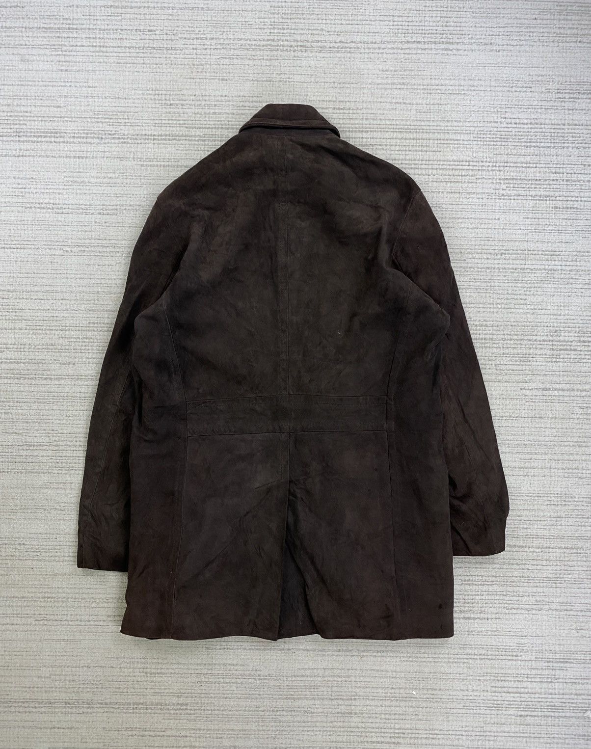 Alfred Dunhill × Leather × Vintage Vintage Dunhill Double Pocket Long Coat Leather Jacket Size US L / EU 52-54 / 3 - 2 Thumbnail
