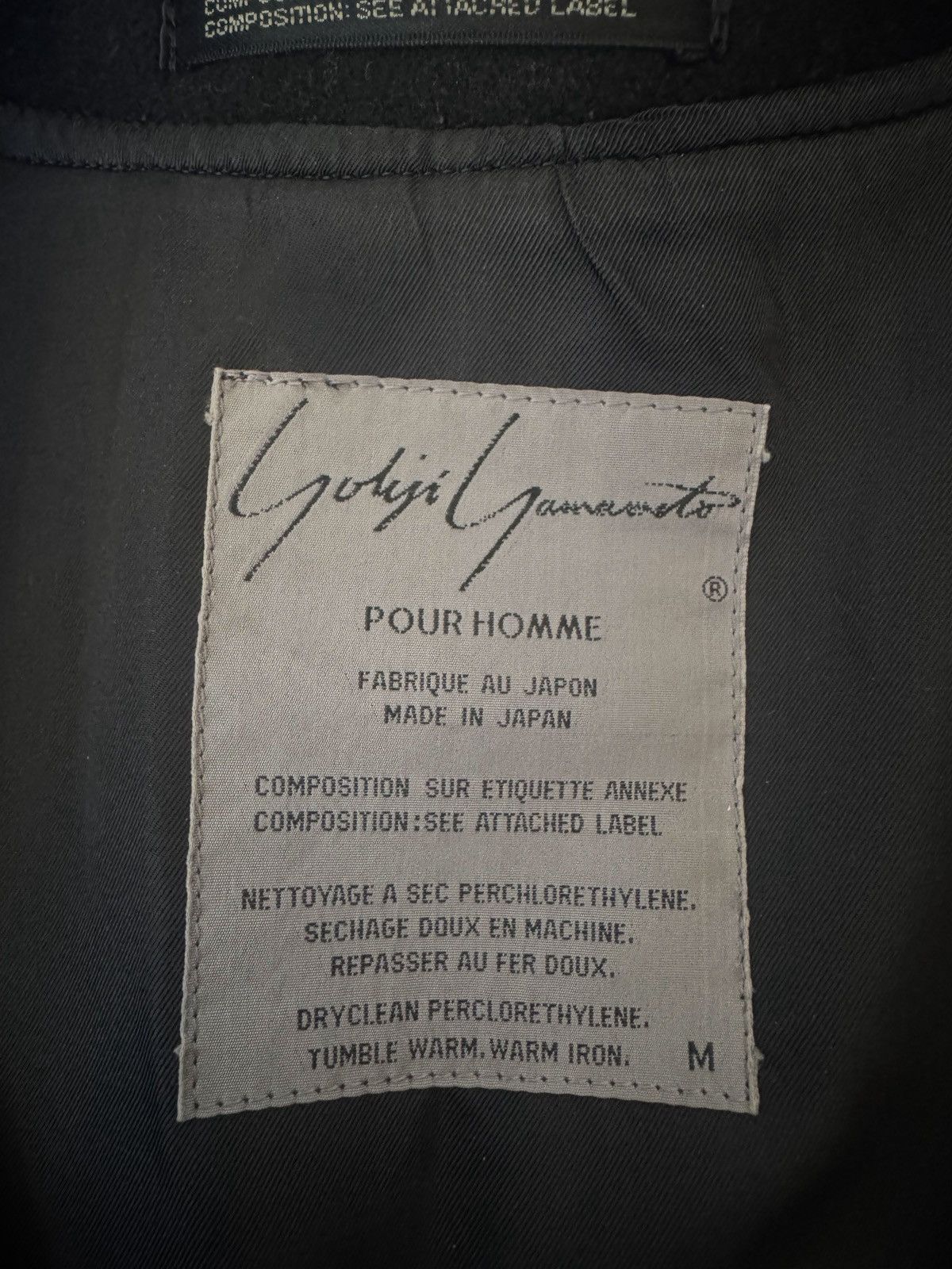 Yohji Yamamoto Yohji Yamamoto Pour Homme AW90 bullseye hunting jacket Size US L / EU 52-54 / 3 - 4 Thumbnail
