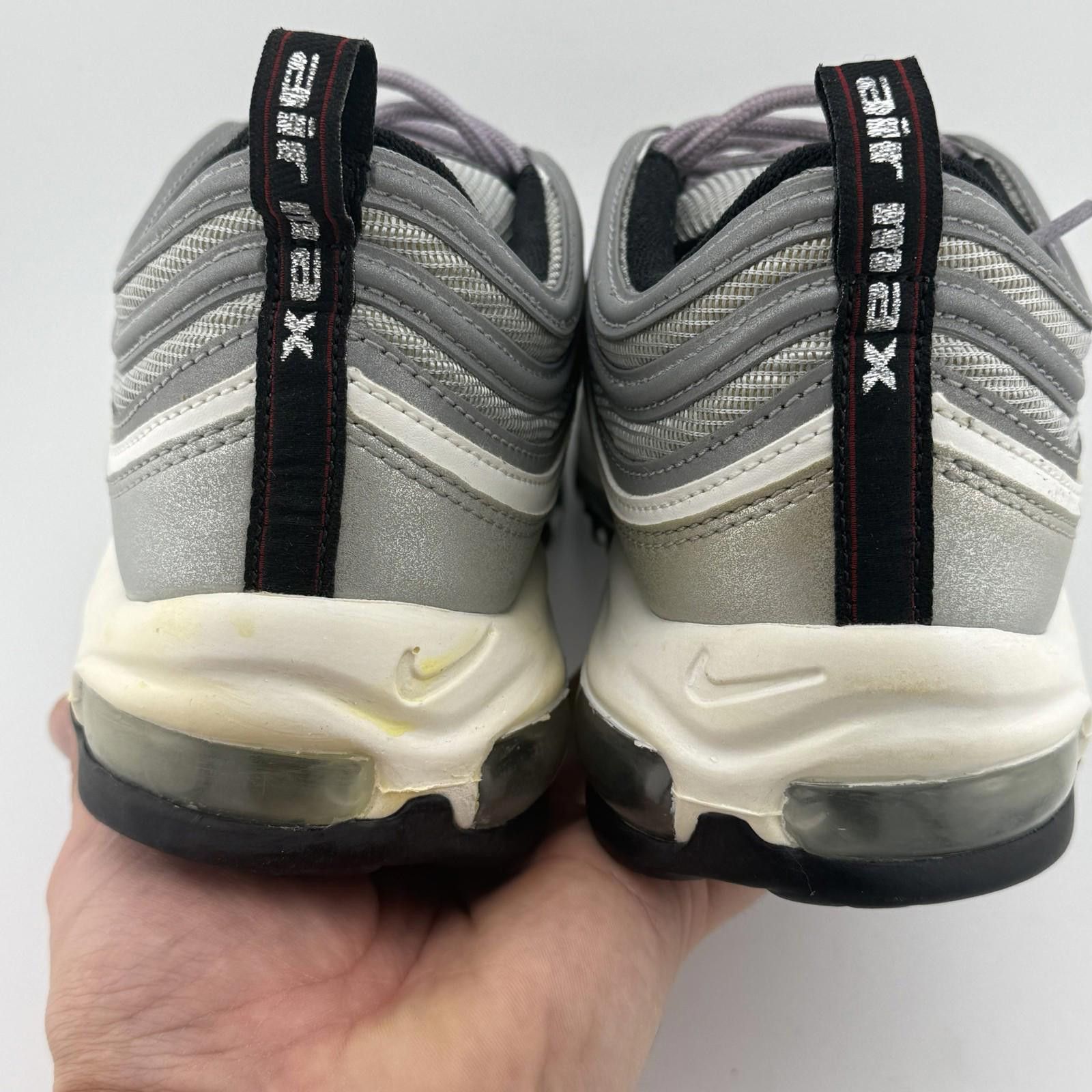 Nike Nike Air Max 97 Silver Bullet 11.5 New D7295 Size US 11.5 / EU 44-45 - 5 Thumbnail