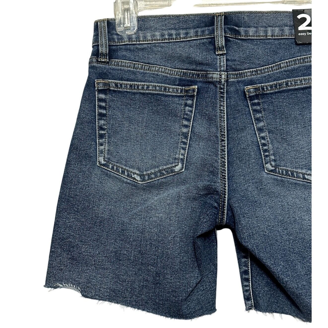 Joe's Joe's Easy Bermuda Jeans Shorts Jorts Blue Women's 25 NWT Size 25" / US 0 / IT 36 - 6 Thumbnail