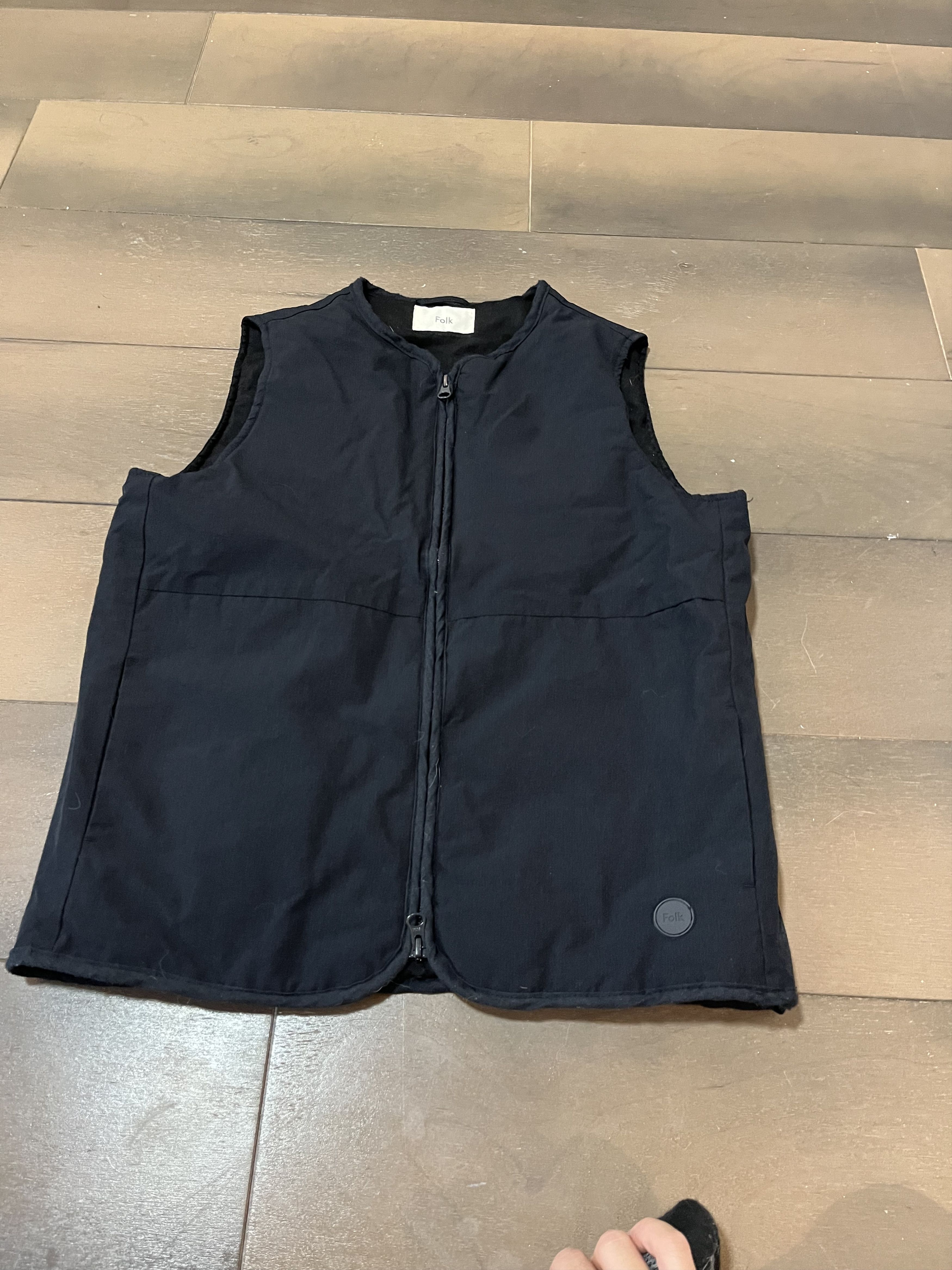 Folk Folk Black Technical Vest Size US M / EU 48-50 / 2 - 1 Thumbnail