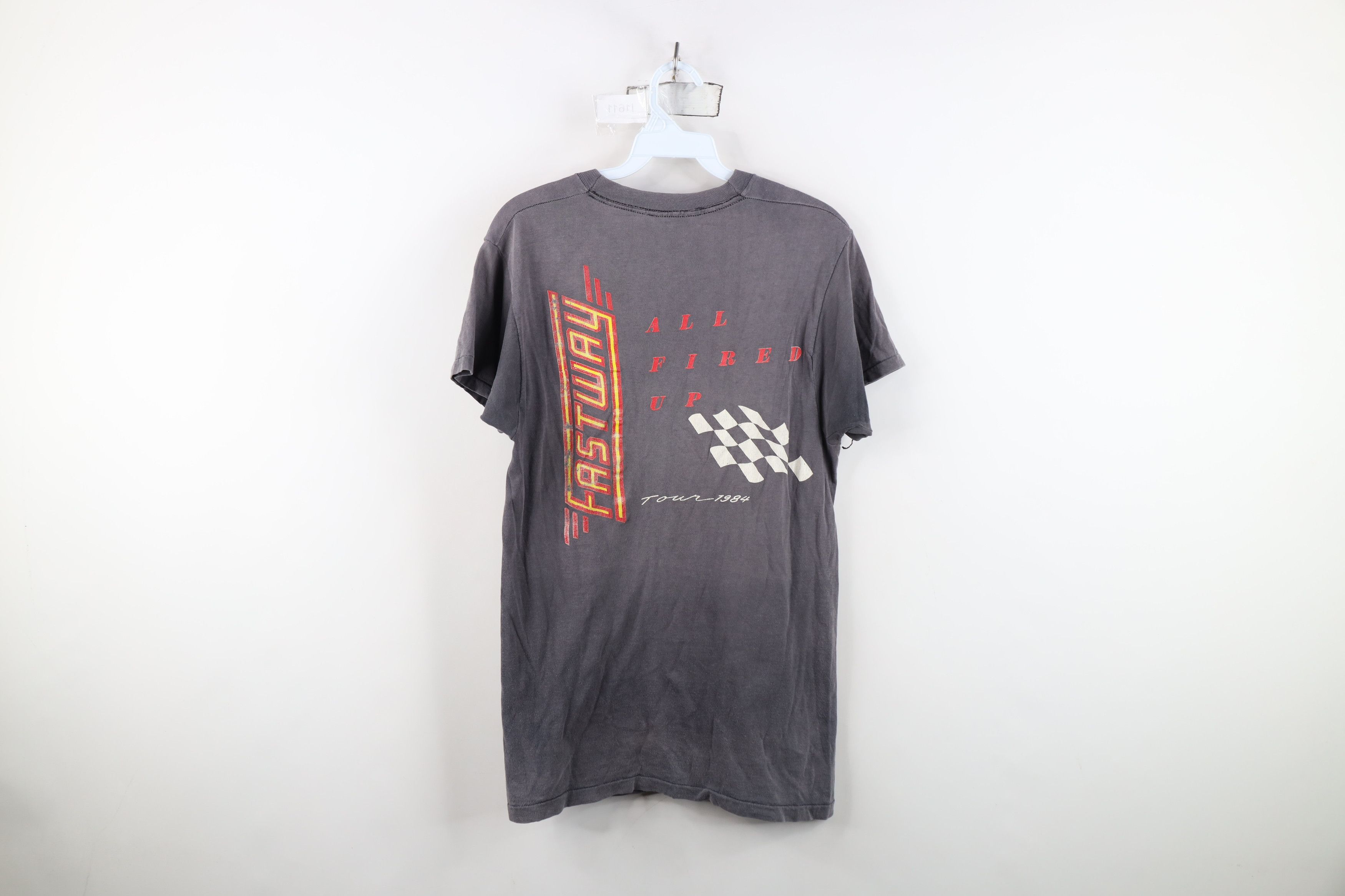 Vintage Vintage 80s 1984 All Fired Up Tour Fastway Band T-Shirt USA Size US S / EU 44-46 / 1 - 13 Thumbnail