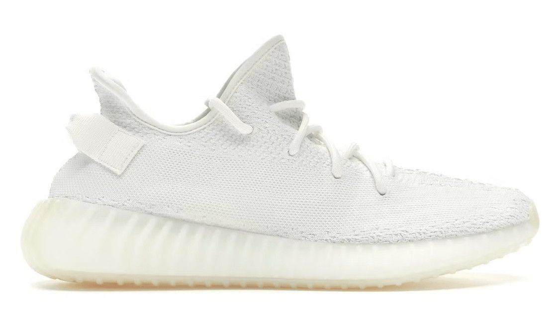 Adidas Yeezy Boost 350 V2 Cream Triple White Size US 10 / EU 43 - 1 Thumbnail