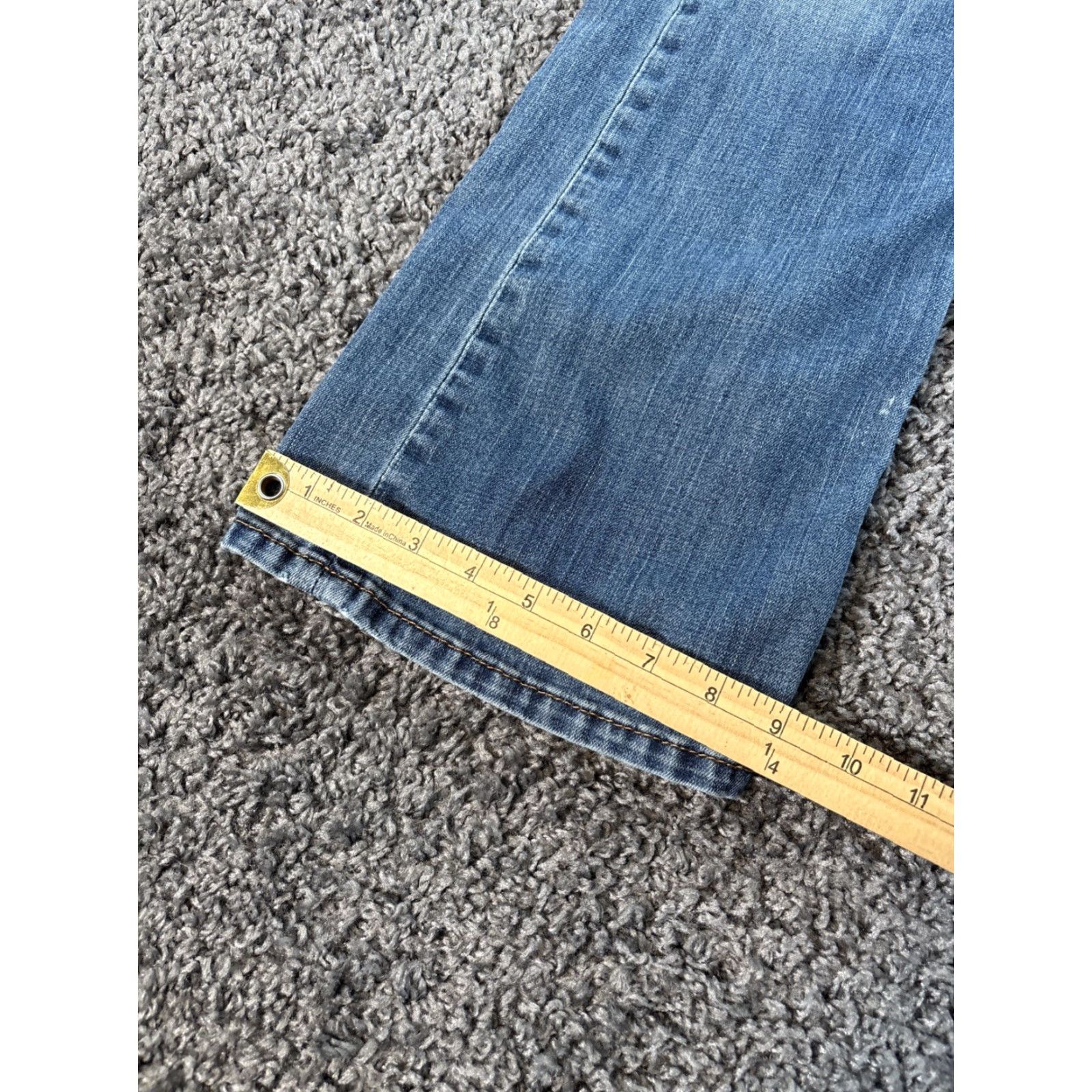 Levi's Levi's 527 Jeans Mens 36x29 Blue Bootcut Med Wash Stretch Western Denim Shirt? Size US 36 / EU 52 - 3 Thumbnail