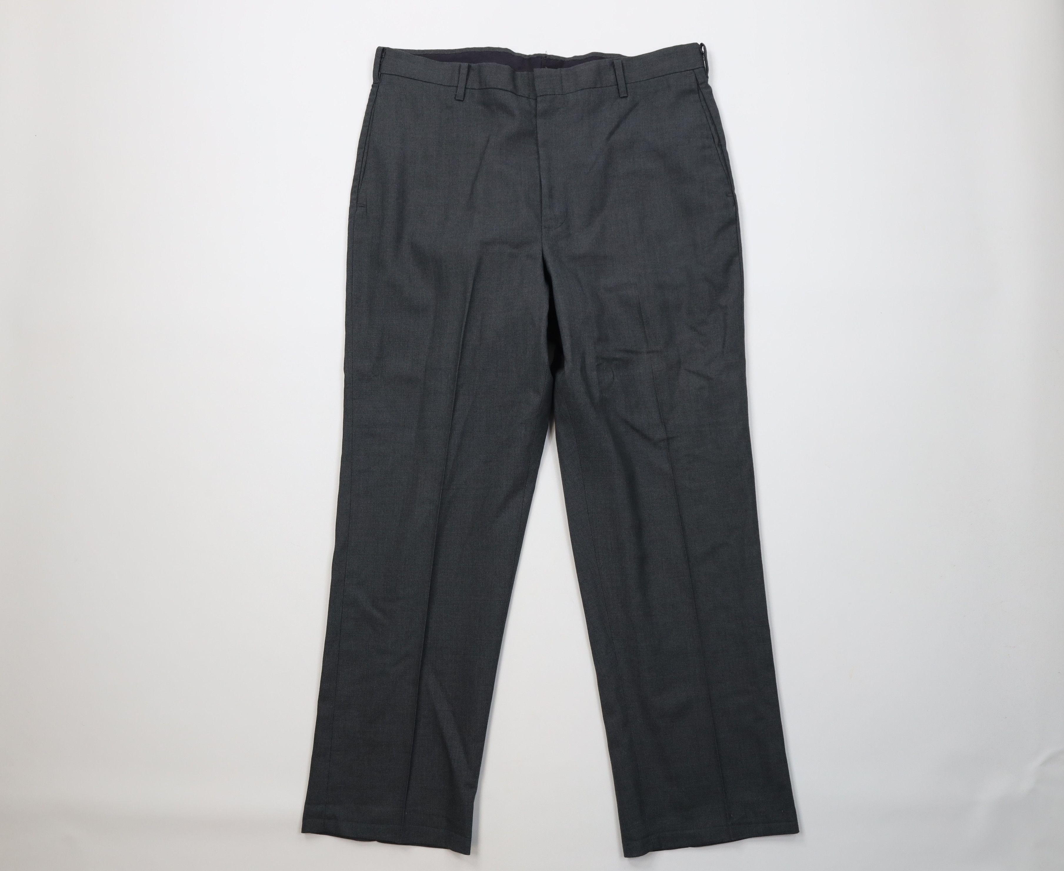 Vintage Vintage 50s Penneys Straight Leg Chino Pant Trousers USA Size US 34 / EU 50 - 1 Thumbnail