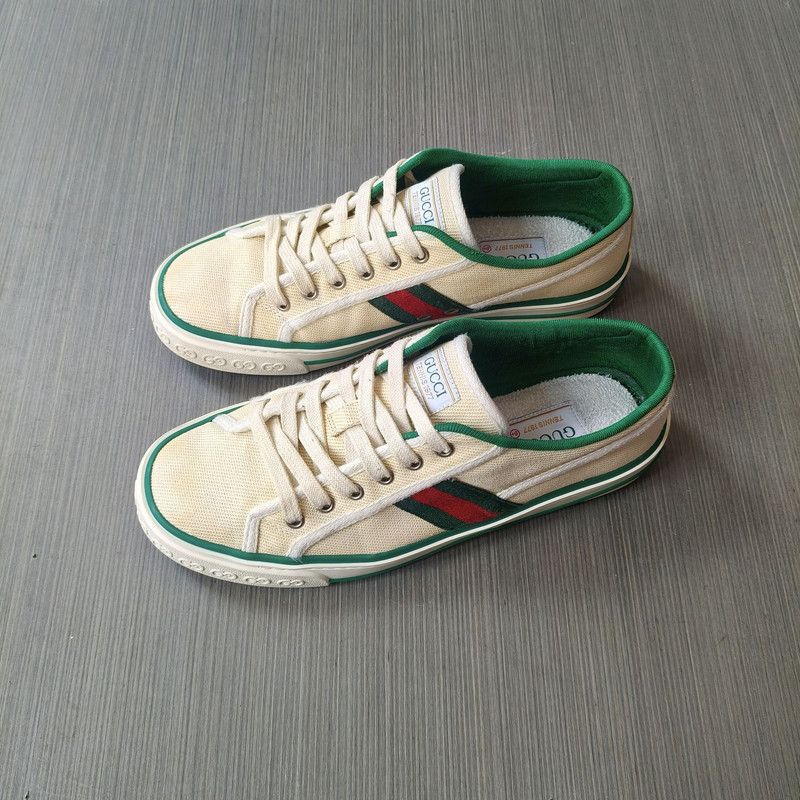 Gucci Gucci Tennis 1977 Vintage Sneakers for Men 0079 Size US 9.5 / EU 42-43 - 1 Thumbnail