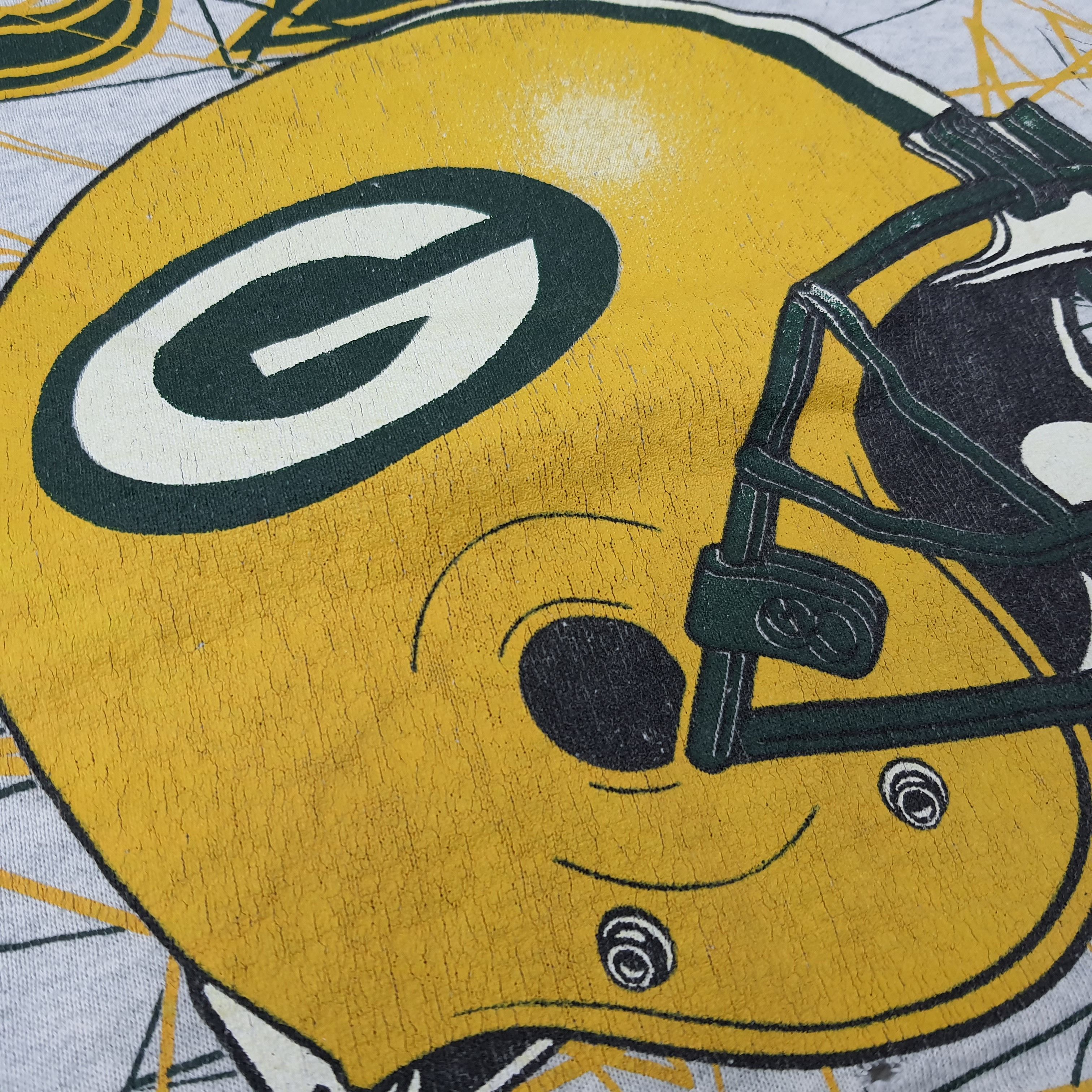 NFL Vintage NFL Green Bay Packers Team Sweatshirt C264N11 Size US XL / EU 56 / 4 - 3 Thumbnail