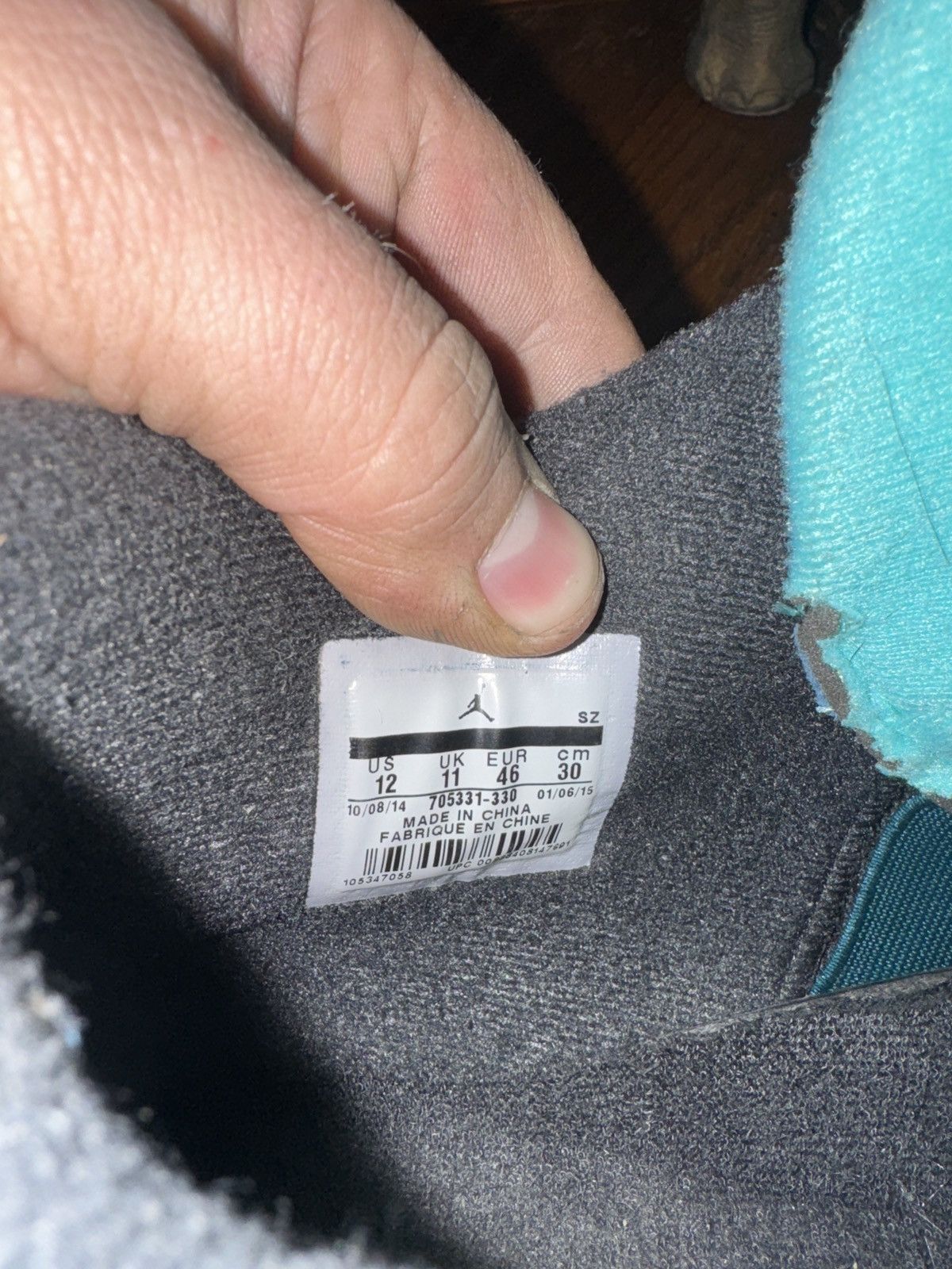 Jordan Brand Jordan Retro 4 Teal Size US 12 / EU 45 - 1 Thumbnail