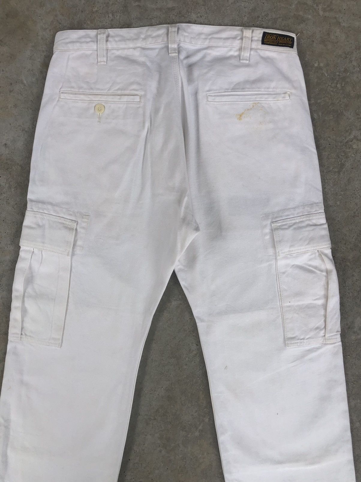 Iron Heart Japanese Iron Heart Biker Jeans Cargo Pants Size US 35 - 8 Thumbnail
