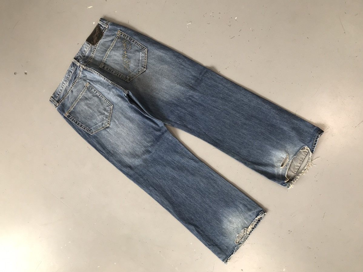 Ed Hardy × Vintage Ed Hardy Spell Out Denim Size US 36 / EU 52 - 3 Thumbnail