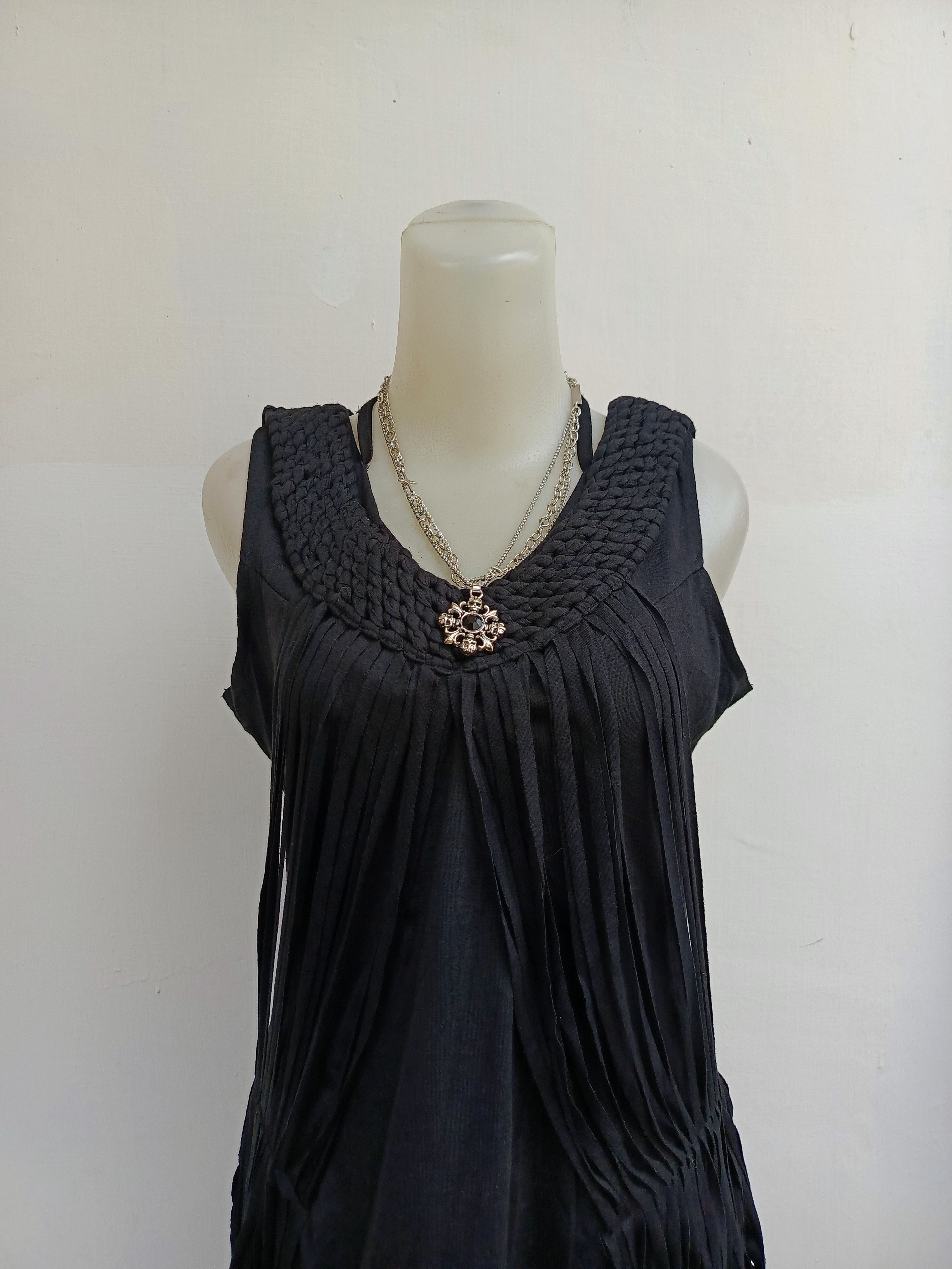 Japanese Brand Mage Avant Garde Sleeveless Dress Size L / US 10 / IT 46 - 2 Thumbnail
