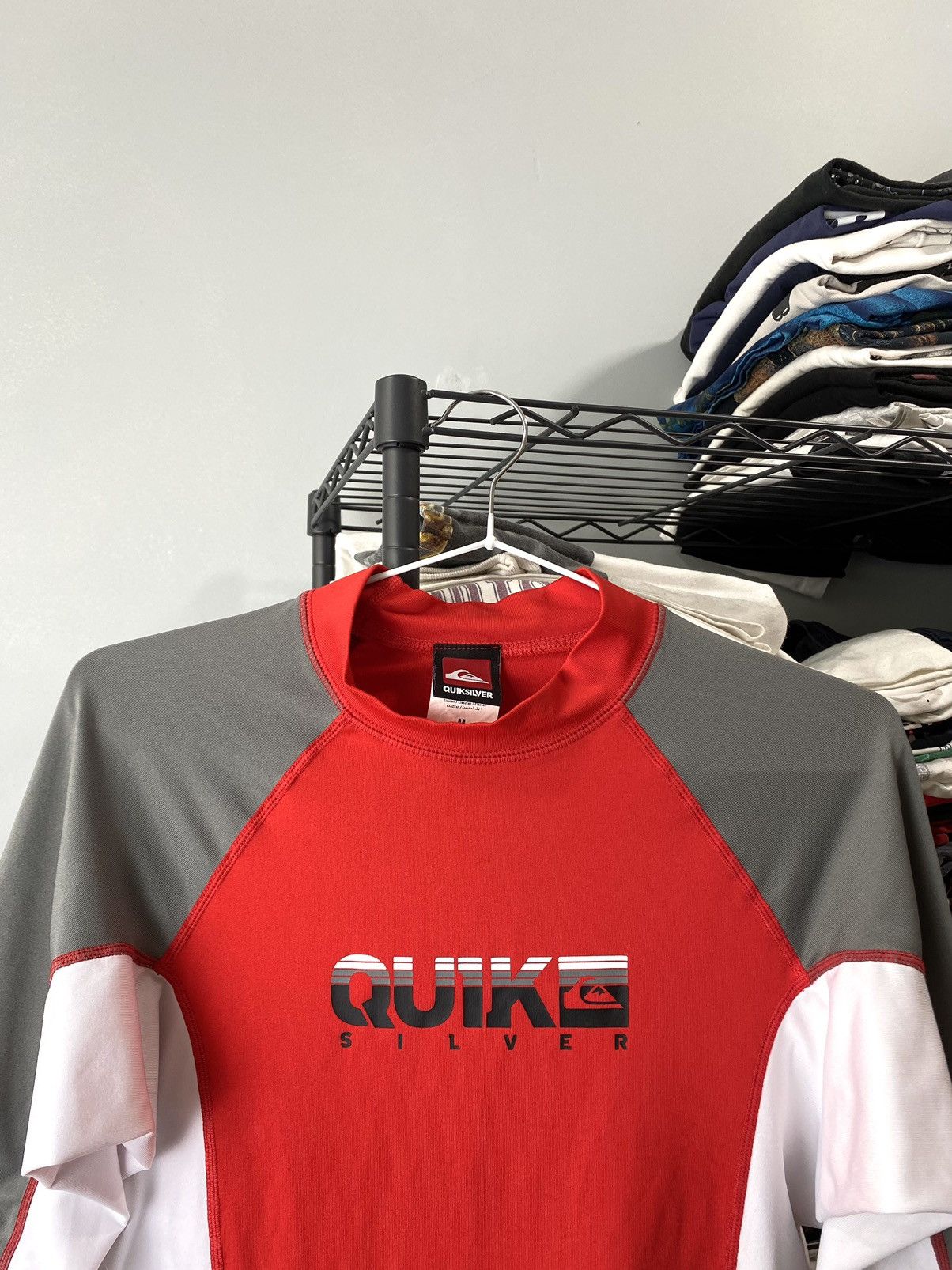 Quiksilver Vintage 2000’s Quiksilver T Shirt Surf Wear Size US M / EU 48-50 / 2 - 2 Thumbnail