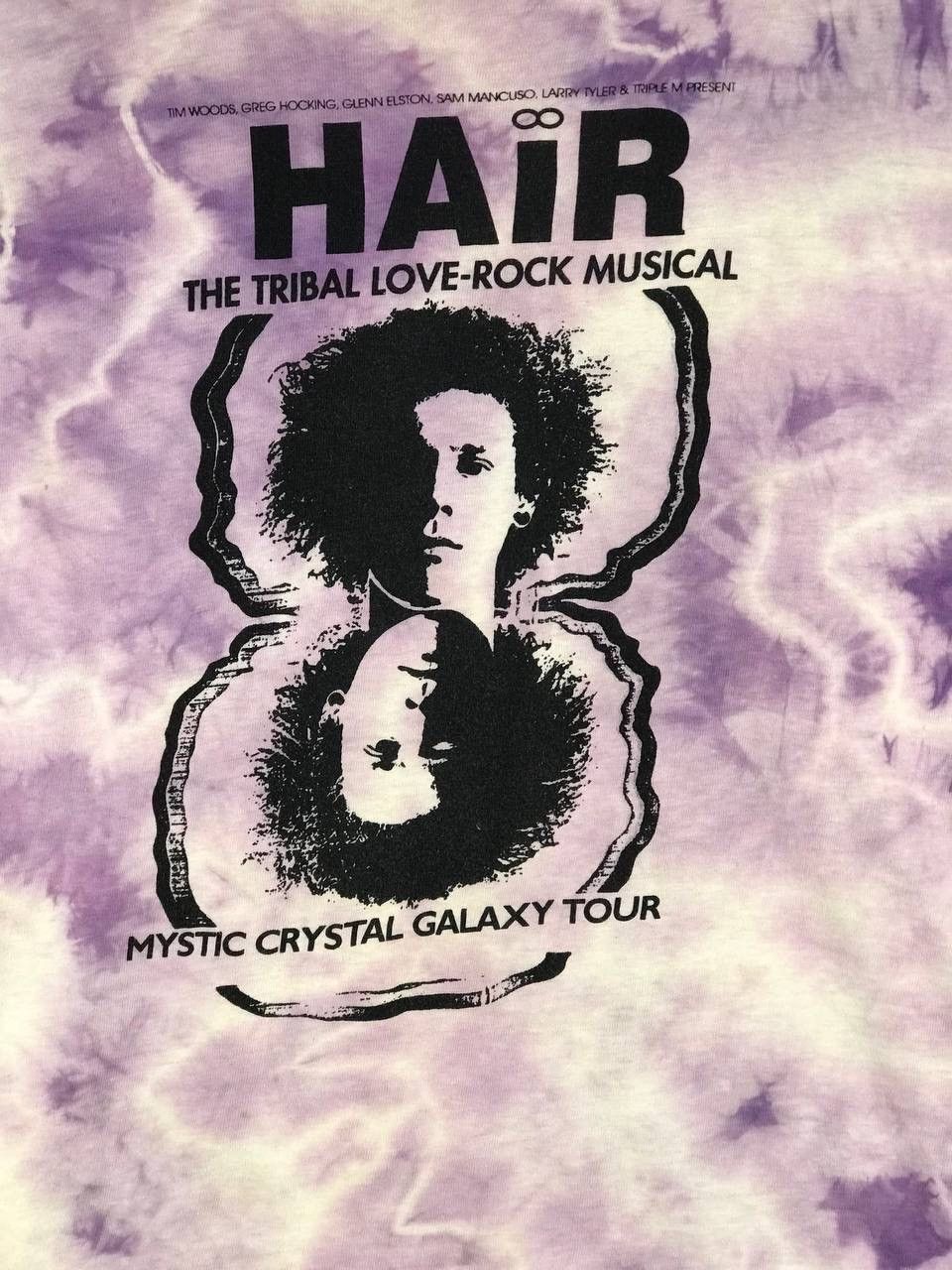 Band Tees × Vintage vintage Hair The American Tribal Love-Rock Musical Size US XL / EU 56 / 4 - 3 Thumbnail