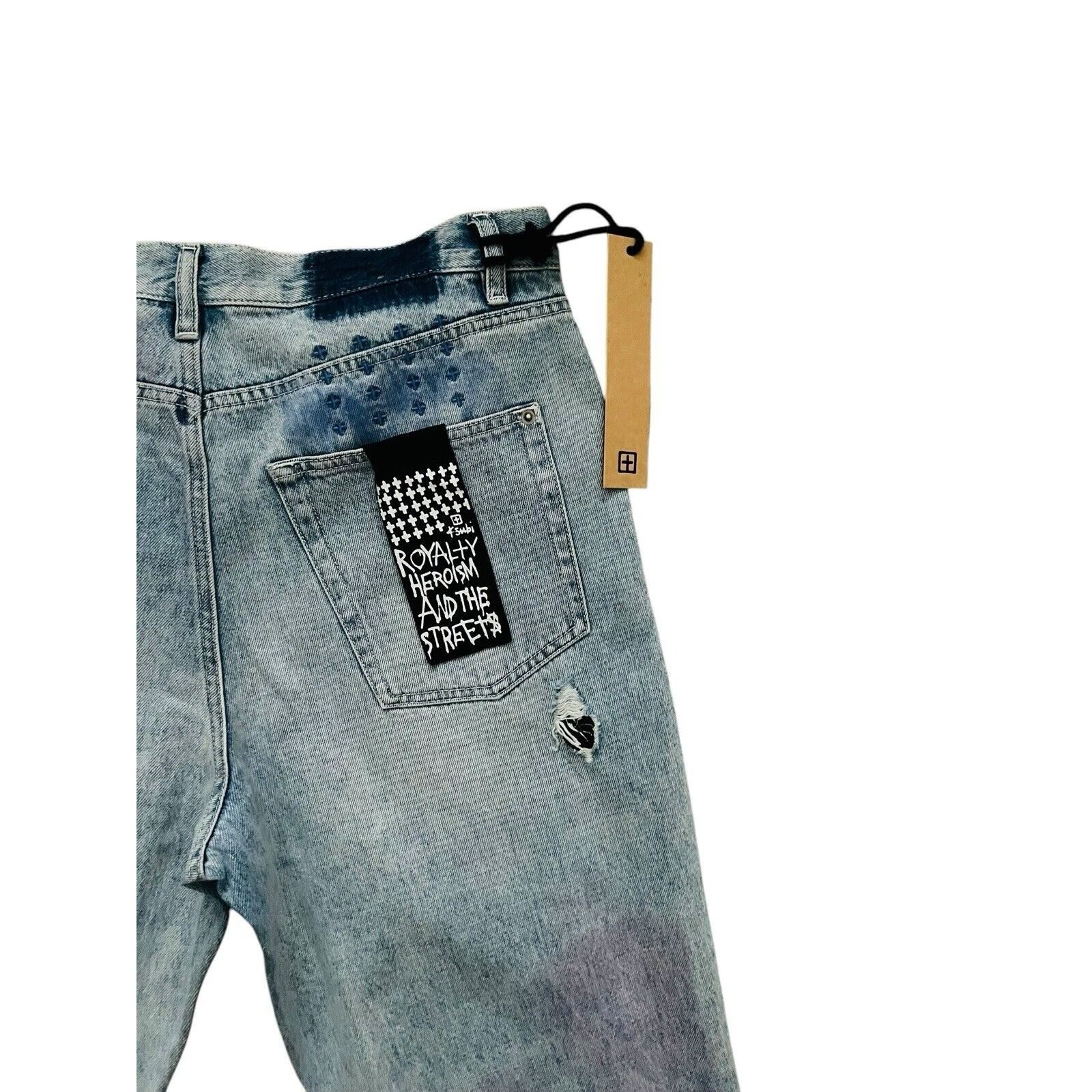 Ksubi Ksubi Jeans Mens Anti K++ Kolor Straight Blue Size 33/30 Size US 33 - 7 Thumbnail